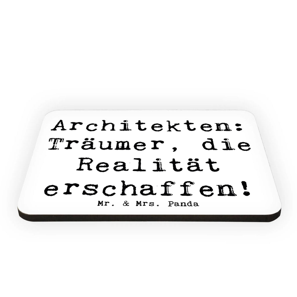 Magnet Spruch Architekten: Träumer, die Realität erschaffen! Whiteboard Magnet, Motivmagnete, Pinnwandmagnet, Kühlschrank Dekoration, Dekomagnet, Notiz Magnet, Souvenir Magnet, Kühlschrankmagnet, Beruf, Ausbildung, Jubiläum, Abschied, Rente, Kollege, Kollegin, Geschenk, Schenken, Arbeitskollege, Mitarbeiter, Firma, Danke, Dankeschön