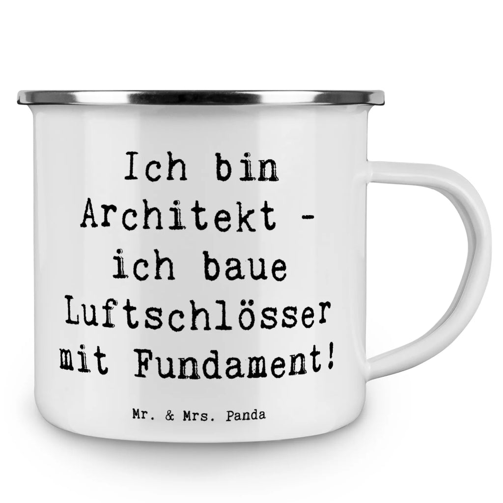 Enamel camping mug Saying Ich bin Architekt - ich baue Luftschlösser mit Fundament! Campingbecher, Camping Tasse Metall, Camping Tassen, Edelstahl Trinkbecher, Emaille Becher, Blechtasse, Emailletasse, Metalltasse für Camping, Campingtasse, Blechtasse Outdoor, Emaille Campingbecher, Outdoor Becher, Camping Becher, Campingtassen, Tasse Camping, Metalltasse, Outdoor Tasse, Tasse Emaille, Emaille Becher Camping, Emaille Trinkbecher, Blechtassen, Emaille Tasse Camping, Camping Tasse Emaille, Kaffee Blechtasse, Metall Tasse, Emaille Tasse, Camping Tassen Emaille, Emaille Tassen, Camping Becher Edelstahl, Trinkbecher, Beruf, Ausbildung, Jubiläum, Abschied, Rente, Kollege, Kollegin, Geschenk, Schenken, Arbeitskollege, Mitarbeiter, Firma, Danke, Dankeschön