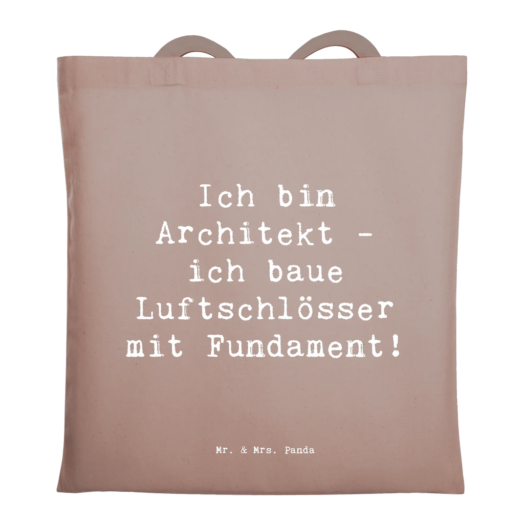 Tragetasche Spruch Ich bin Architekt - ich baue Luftschlösser mit Fundament! Stoffbeutel, Badetasche, Laptoptasche, Beuteltasche, Tasche, Jutetasche, Einkaufstasche, Einkaufstüte, Umhängetasche, Shopper, Schultertasche, Tragetasche, Beutel, Jutebeutel, Strandtasche, Stofftasche, Beruf, Ausbildung, Jubiläum, Abschied, Rente, Kollege, Kollegin, Geschenk, Schenken, Arbeitskollege, Mitarbeiter, Firma, Danke, Dankeschön