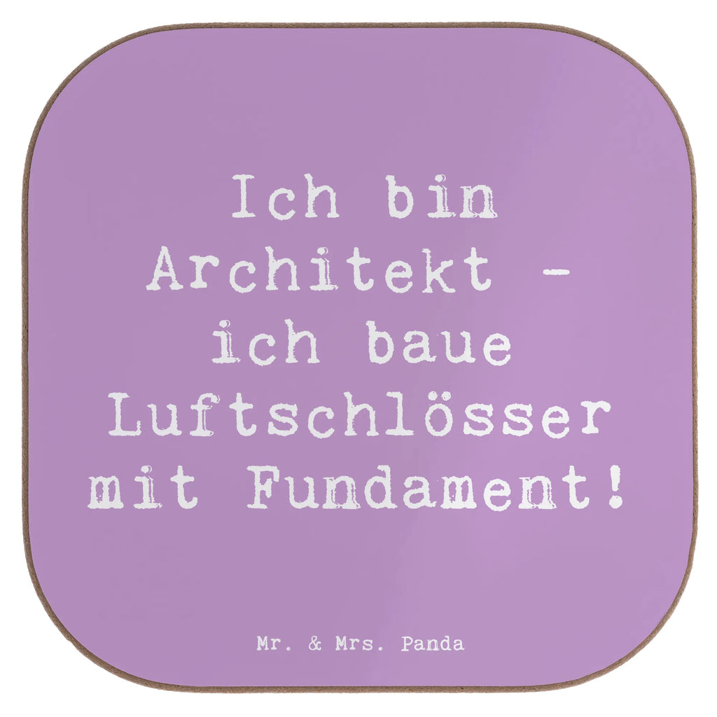 Square coaster Saying Ich bin Architekt - ich baue Luftschlösser mit Fundament! Untersetzer Design, Getränkeuntersetzer, Untersetzer für Gläser, Korkuntersetzer, Untersetzer Gläser, Glasuntersetzer, Untersetzer Holz, Untersetzer aus Holz, Bierdeckel, Holzuntersetzer, Untersetzer, Tassen Untersetzer, Beruf, Ausbildung, Jubiläum, Abschied, Rente, Kollege, Kollegin, Geschenk, Schenken, Arbeitskollege, Mitarbeiter, Firma, Danke, Dankeschön