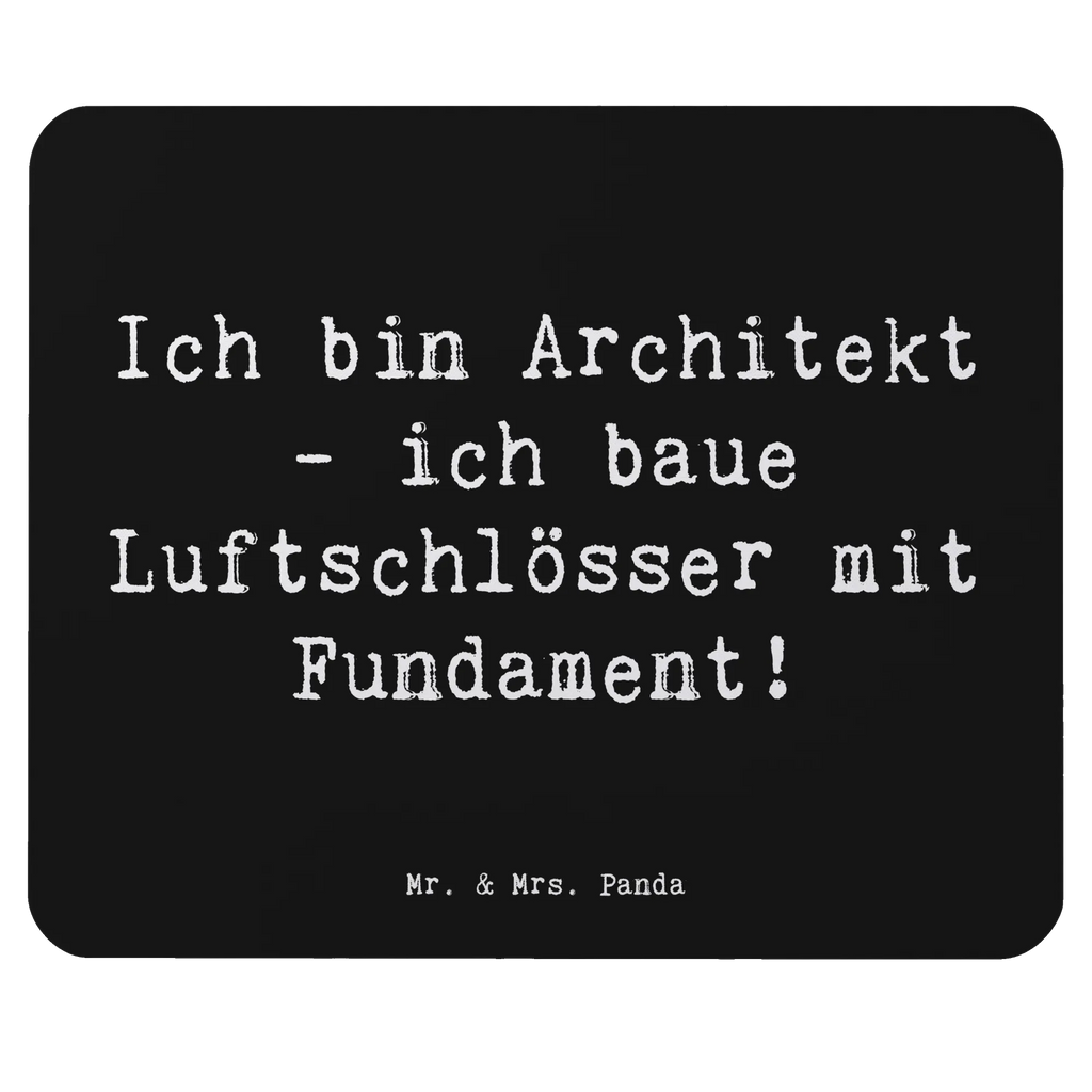 Mauspad Spruch Ich bin Architekt - ich baue Luftschlösser mit Fundament! Mauspad, Designer Mauspad, Mausunterlage, Einzigartiges Mauspad, Computer zubehör, PC Zubehör, Mauspad Büro, Mousepad, Büroausstattung, Arbeitszimmer, Beruf, Ausbildung, Jubiläum, Abschied, Rente, Kollege, Kollegin, Geschenk, Schenken, Arbeitskollege, Mitarbeiter, Firma, Danke, Dankeschön