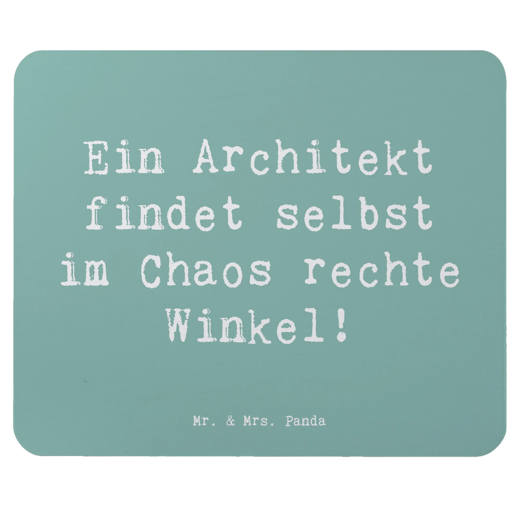 Mouse mat Saying Ein Architekt findet selbst im Chaos rechte Winkel! Mousepad, Arbeitszimmer, Mauspad, Designer Mauspad, Büroausstattung, Mausunterlage, Computer zubehör, Mauspad Büro, PC Zubehör, Einzigartiges Mauspad, Beruf, Ausbildung, Jubiläum, Abschied, Rente, Kollege, Kollegin, Geschenk, Schenken, Arbeitskollege, Mitarbeiter, Firma, Danke, Dankeschön