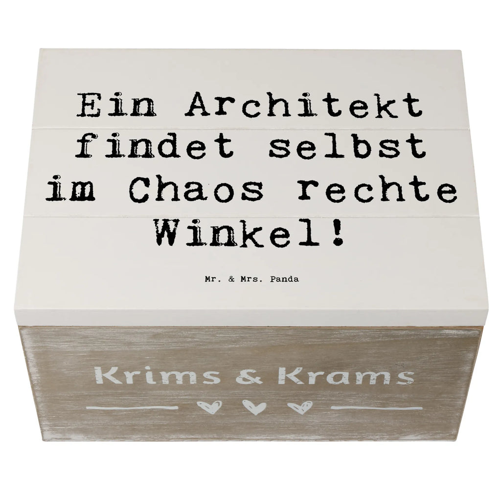 Holzkiste Spruch Ein Architekt findet selbst im Chaos rechte Winkel! Kiste, Erinnerungsbox, Truhe, Geschenkbox, XXL, Dekokiste, Geschenkdose, Holzkiste, Aufbewahrungsbox, Schatulle, Erinnerungskiste, Schatzkiste, Beruf, Ausbildung, Jubiläum, Abschied, Rente, Kollege, Kollegin, Geschenk, Schenken, Arbeitskollege, Mitarbeiter, Firma, Danke, Dankeschön