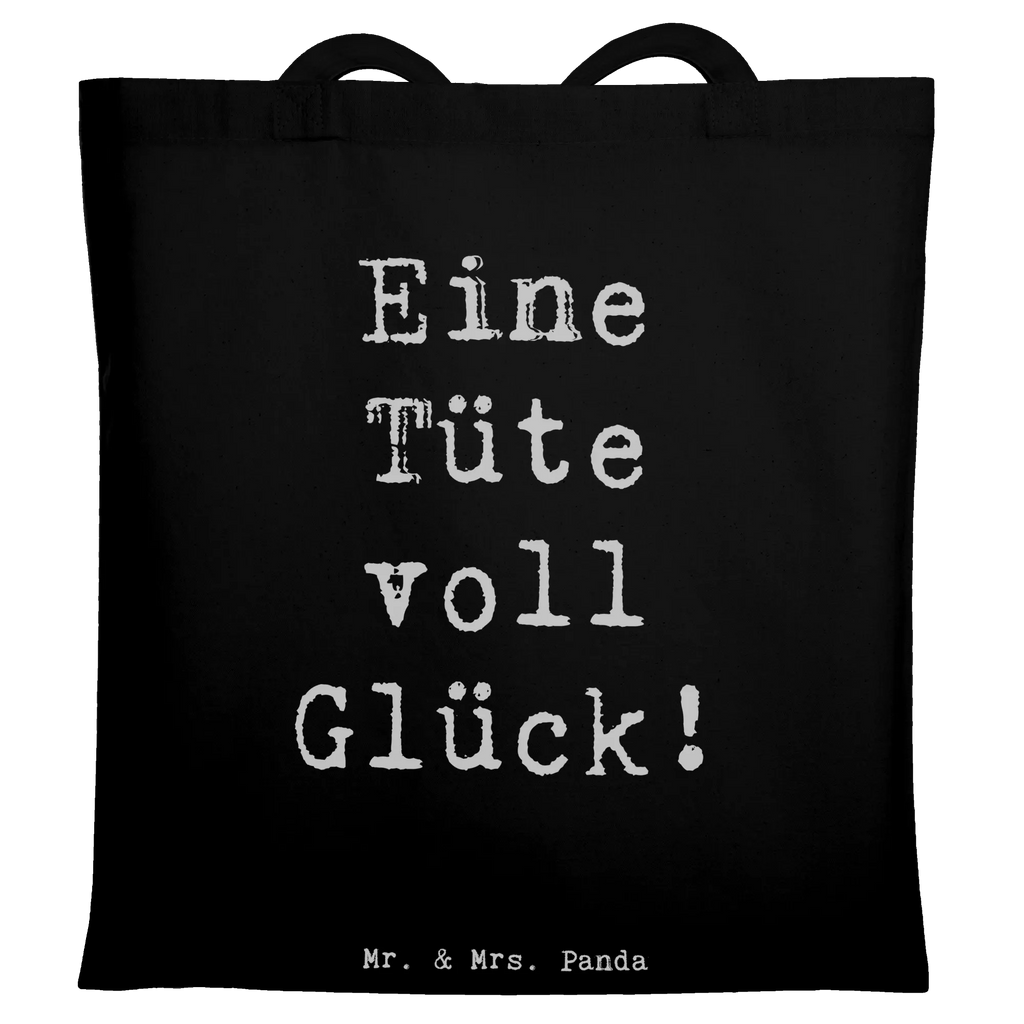 Tote bag Saying Eine Tüte voll Glück! Henkeltasche, Stofftasche, Strandtasche, Schulbeutel, studententasche, Umhängetasche, Stoff-Tragetasche, stofftasche baumwolle, Unitasche, Einkaufstüte, Freizeittasche, umhängebeutel, Tote Bag, universaltasche, Beutel, schultertasche baumwolle, Jutebeutel, festivaltasche, Tasche, Stoffbeutel, Einkaufstasche, tragetasche baumwolle, dokumententasche, Baumwoll-Tragetasche, Baumwoll-Shopper, Baumwollbeutel, einkaufstasche baumwolle, Schultertasche, Einkaufsbeutel, henkeltasche baumwolle, umhängetasche baumwolle, tragbeutel, beutel baumwolle, freizeitbeutel, Baumwolltasche, Büchertasche, schulterbeutel, totebag, Jutetasche, stoff shopper, Uni Tasche, baumwoll shopper, Tüte, Laptoptasche, festival tasche, canvas tasche, textilbeutel, einkaufsshopper, tasche baumwolle, campus tasche, Shopper, Tragetasche, textiltasche, Schultasche, Alltagstasche, Shopping Tasche, zitate, spruch kollektion, motivation, Kreativ, wohnaccessoires, mr and mrs panda, schöne sprüche, liebe, lebensweisheiten, Dekoration, alltag verschönern, Einzigartig, geschenkideen, Lächeln, sprüche, wanddeko, shopify, glück, inspiration, freude, sprüche sammlung, nachhaltige geschenke