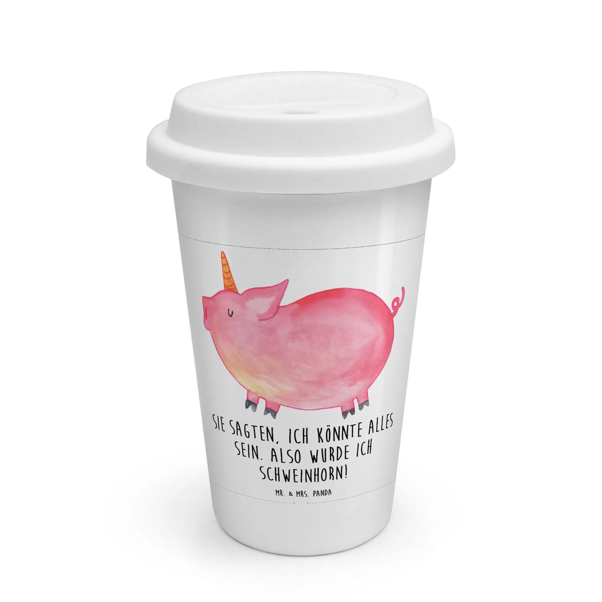 To Go Cup unicorn Pig pigcorn, girlfriend gift, Funny saying, piggycorn