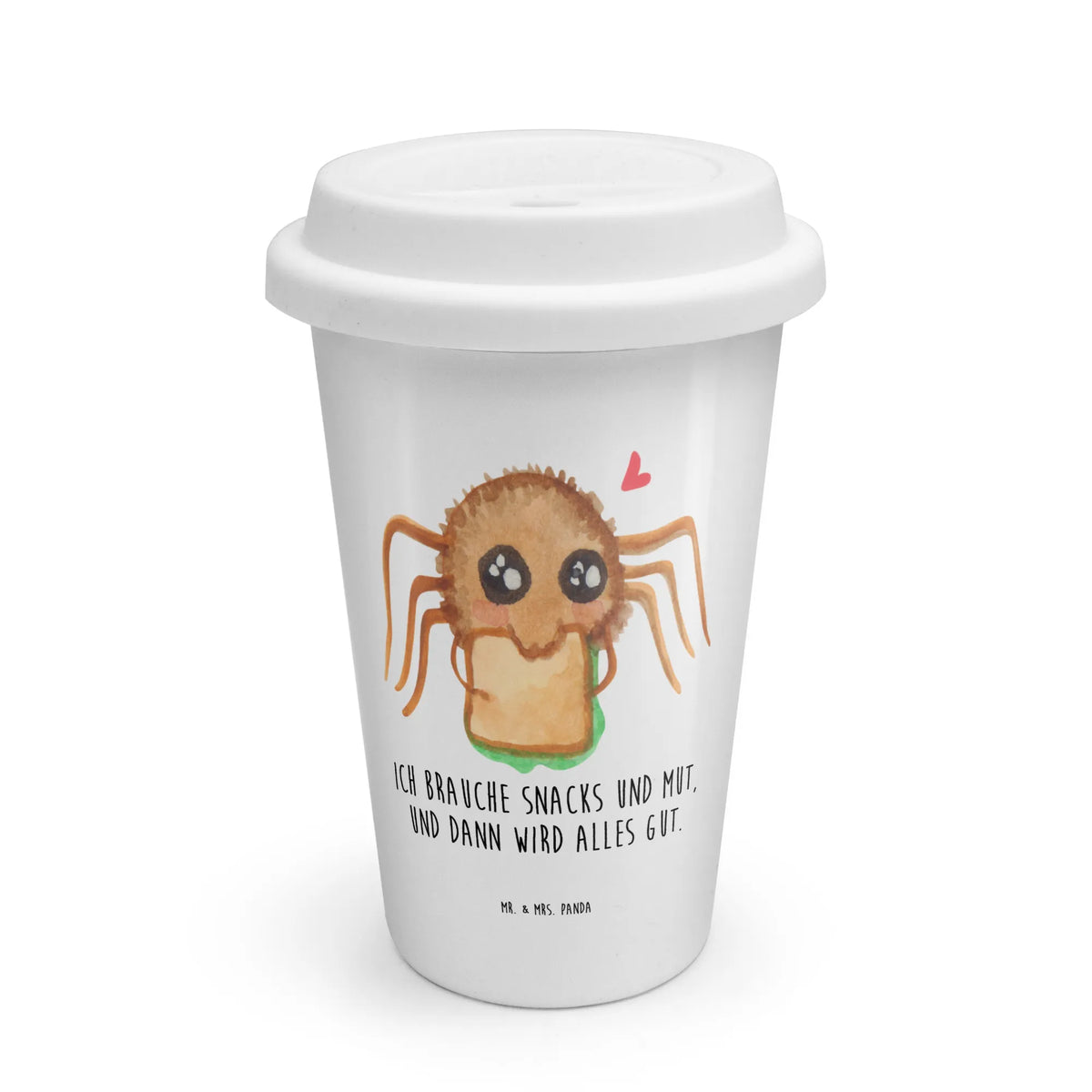 To Go Becher Spinne Agathe Sandwich Thermobecher To Go, To Go Becher, Coffee To Go Becher, becher kaffee, keramik kaffeebecher, Kaffeebecher To Go, Trinkbecher To Go, Reisebecher, Coffee Becher, thermobecher keramik, keramik to go becher, Isolierbecher To Go, ToGo Kaffeebecher, Wiederverwendbarer Becher, Thermokaffeebecher, Becher Für Unterwegs, Isolierbecher, Thermobecher, Keramikbecher, Mehrwegbecher, Isolierkaffeebecher, Spinne Agathe, Spinne, Agathe, Videos, Merchandise, Verfressen, Alles Wird gut, Hunger, Lebensfreude, Hungrig, Glück, Mut