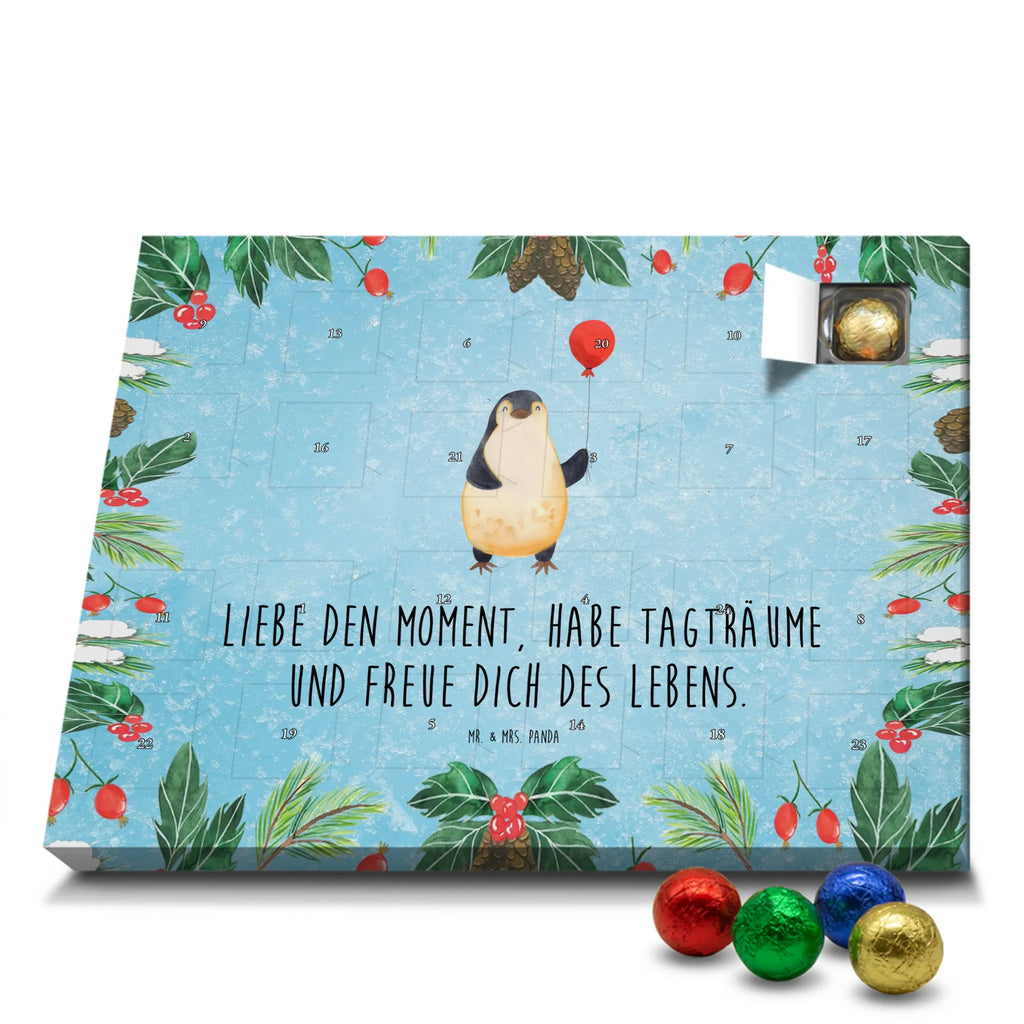 Chocolate advent calendar Penguin balloon North Pole, Penguins, best friend, gift idea, new life, gift girlfriend, penguins, balloon, love of life, new start