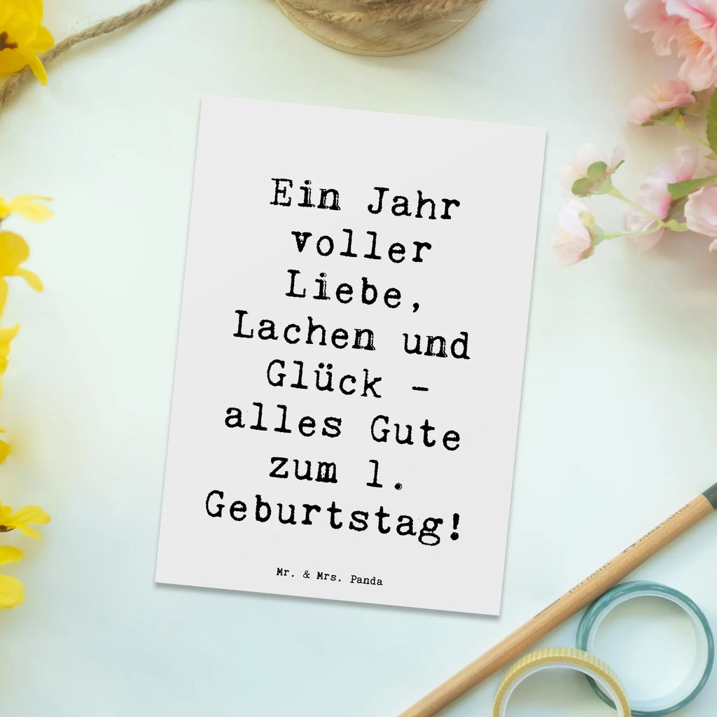 Postkarte Spruch 1. Geburtstag Liebe Lachen Glück Ansichtskarten, Dankeskarte, Geschenkkarte, Postkarte, Einladung Geburtstag, Karte, Einladungskarte, Ansichtskarte, Einladung, Einladungskarten Geburtstag, Grußkarte, Geburtstagskarte, Geburtstag, Geburtstagsgeschenk, Geschenk