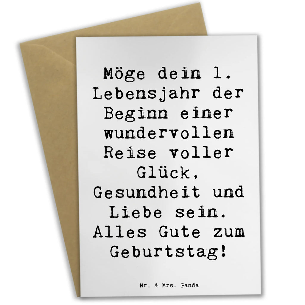 Grußkarte Spruch 1. Geburtstag Reise Grußkarte, Karte, Hochzeitskarte, Klappkarte, Einladungskarte, Ansichtskarten, Geburtstagskarte, Glückwunschkarte, Geburtstag, Geburtstagsgeschenk, Geschenk