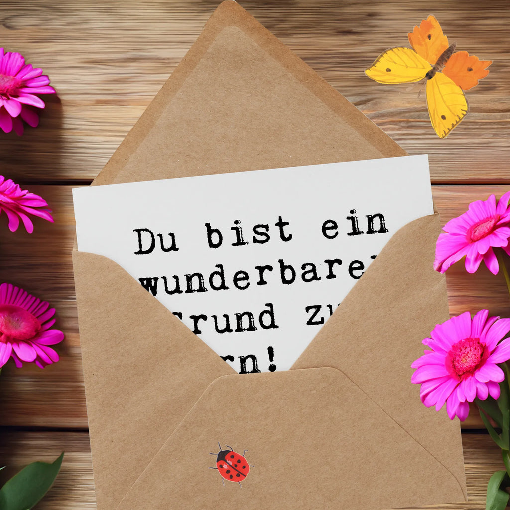 Deluxe Card Saying Du bist ein wunderbarer Grund zum Feiern! Alles Gute zum 1. Geburtstag! Karte, Grußkarte, Einladungskarte, Glückwunschkarte, Hochwertige Klappkarte, Klappkarte, Geburtstagskarte, Hochzeitskarte, Hochwertige Grußkarte, Geburtstag, Geburtstagsgeschenk, Geschenk