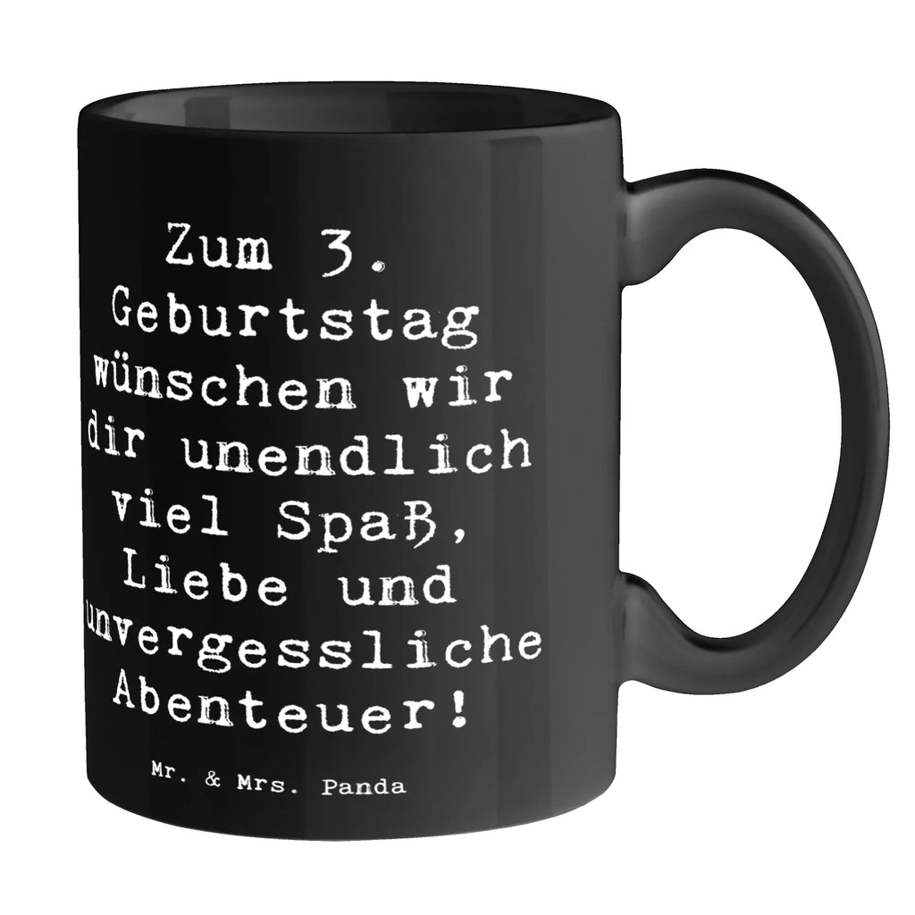 Tasse Spruch 3. Geburtstag Bürotasse, Tasse mit Motiven, Tasse, Geschenktasse, Keramiktasse, Porzellantasse, Teetasse, Kaffeetasse, Tasse mit Zitaten, Geburtstag, Geburtstagsgeschenk, Geschenk