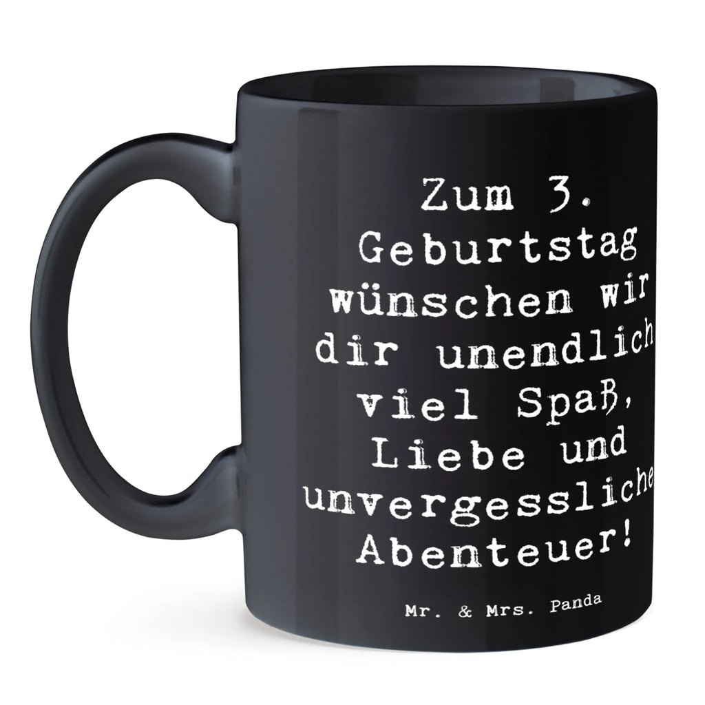 Tasse Spruch 3. Geburtstag Bürotasse, Tasse mit Motiven, Tasse, Geschenktasse, Keramiktasse, Porzellantasse, Teetasse, Kaffeetasse, Tasse mit Zitaten, Geburtstag, Geburtstagsgeschenk, Geschenk