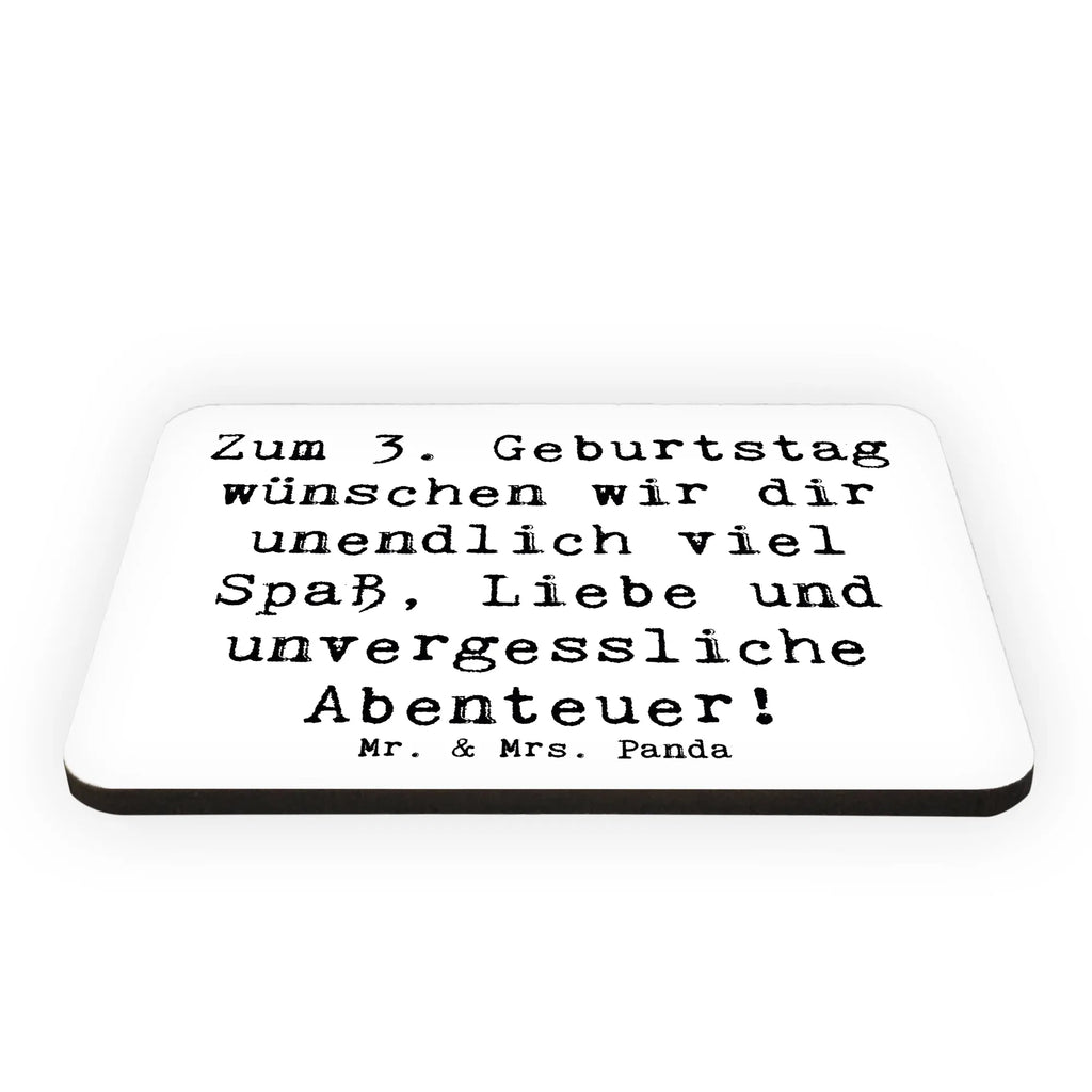 Magnet Spruch 3. Geburtstag Motivmagnete, Kühlschrankmagnet, Dekomagnet, Souvenir Magnet, Kühlschrank Dekoration, Pinnwandmagnet, Notiz Magnet, Whiteboard Magnet, Geburtstag, Geburtstagsgeschenk, Geschenk