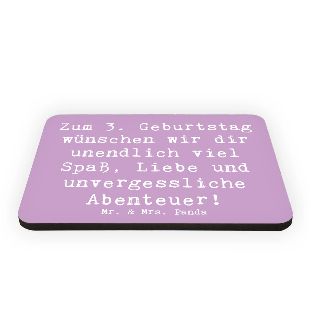 Magnet Spruch 3. Geburtstag Motivmagnete, Kühlschrankmagnet, Dekomagnet, Souvenir Magnet, Kühlschrank Dekoration, Pinnwandmagnet, Notiz Magnet, Whiteboard Magnet, Geburtstag, Geburtstagsgeschenk, Geschenk