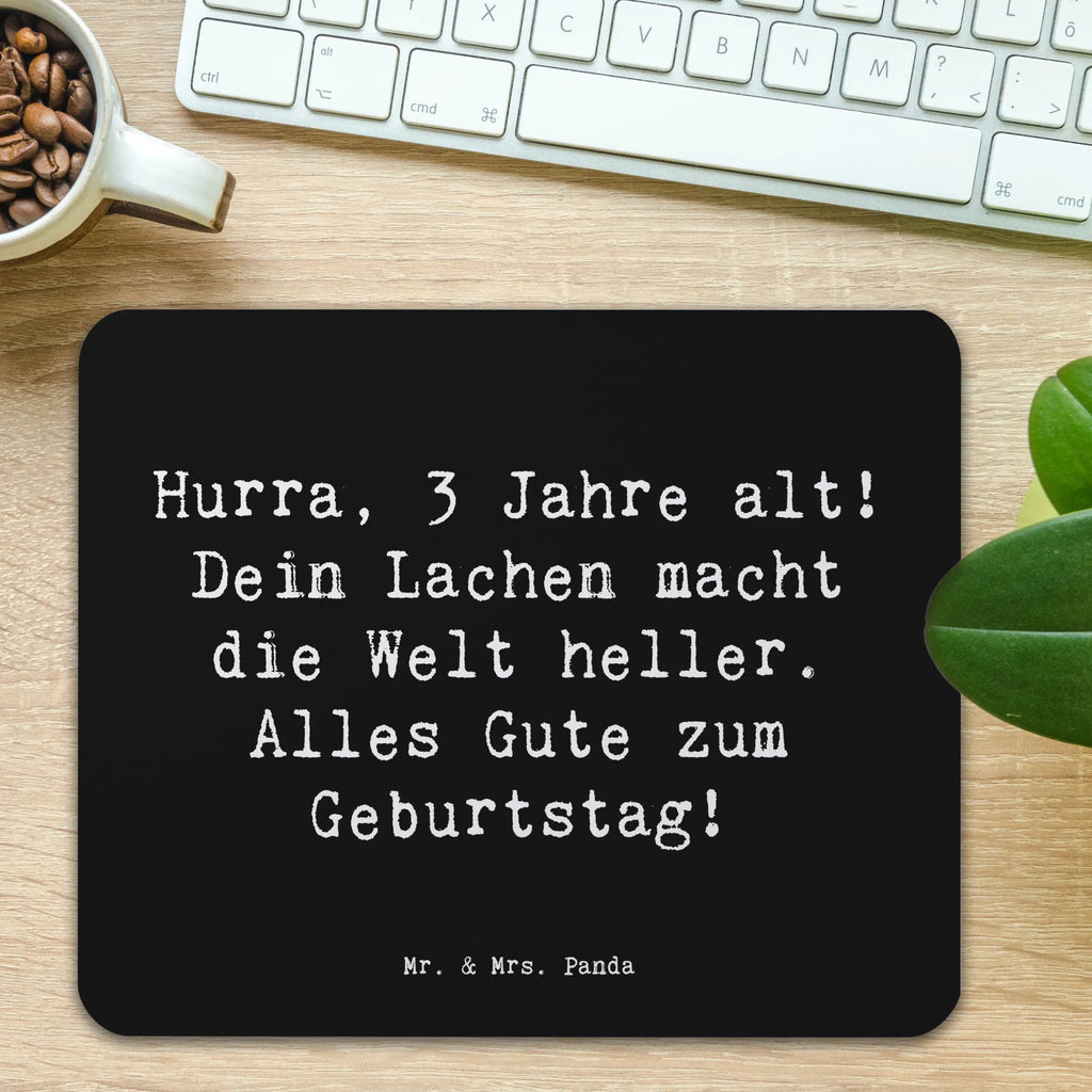Mauspad Spruch 3. Geburtstag Jubel Büroausstattung, Einzigartiges Mauspad, Mauspad Büro, Mauspad, Mousepad, Arbeitszimmer, Computer zubehör, Designer Mauspad, Mausunterlage, PC Zubehör, Geburtstag, Geburtstagsgeschenk, Geschenk