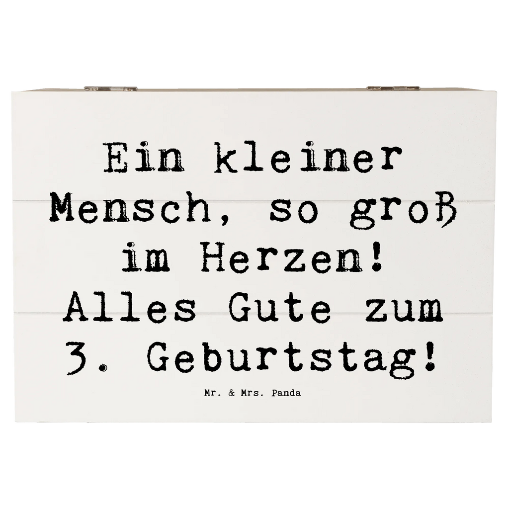 Holzkiste Spruch 3. Geburtstag Herz Geschenkbox, XXL, Erinnerungsbox, Kiste, Truhe, Schatzkiste, Schatulle, Aufbewahrungsbox, Erinnerungskiste, Holzkiste, Dekokiste, Geschenkdose, Geburtstag, Geburtstagsgeschenk, Geschenk