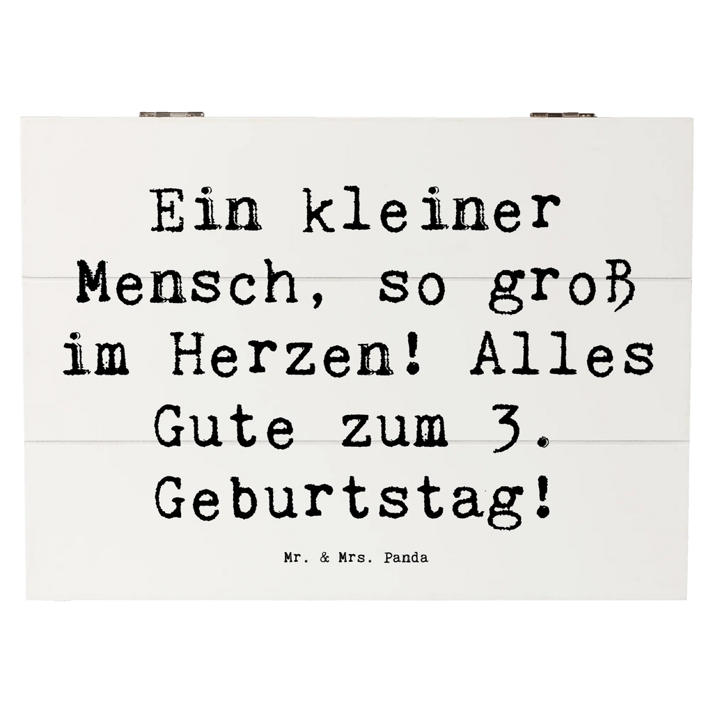 Holzkiste Spruch 3. Geburtstag Herz Geschenkbox, XXL, Erinnerungsbox, Kiste, Truhe, Schatzkiste, Schatulle, Aufbewahrungsbox, Erinnerungskiste, Holzkiste, Dekokiste, Geschenkdose, Geburtstag, Geburtstagsgeschenk, Geschenk