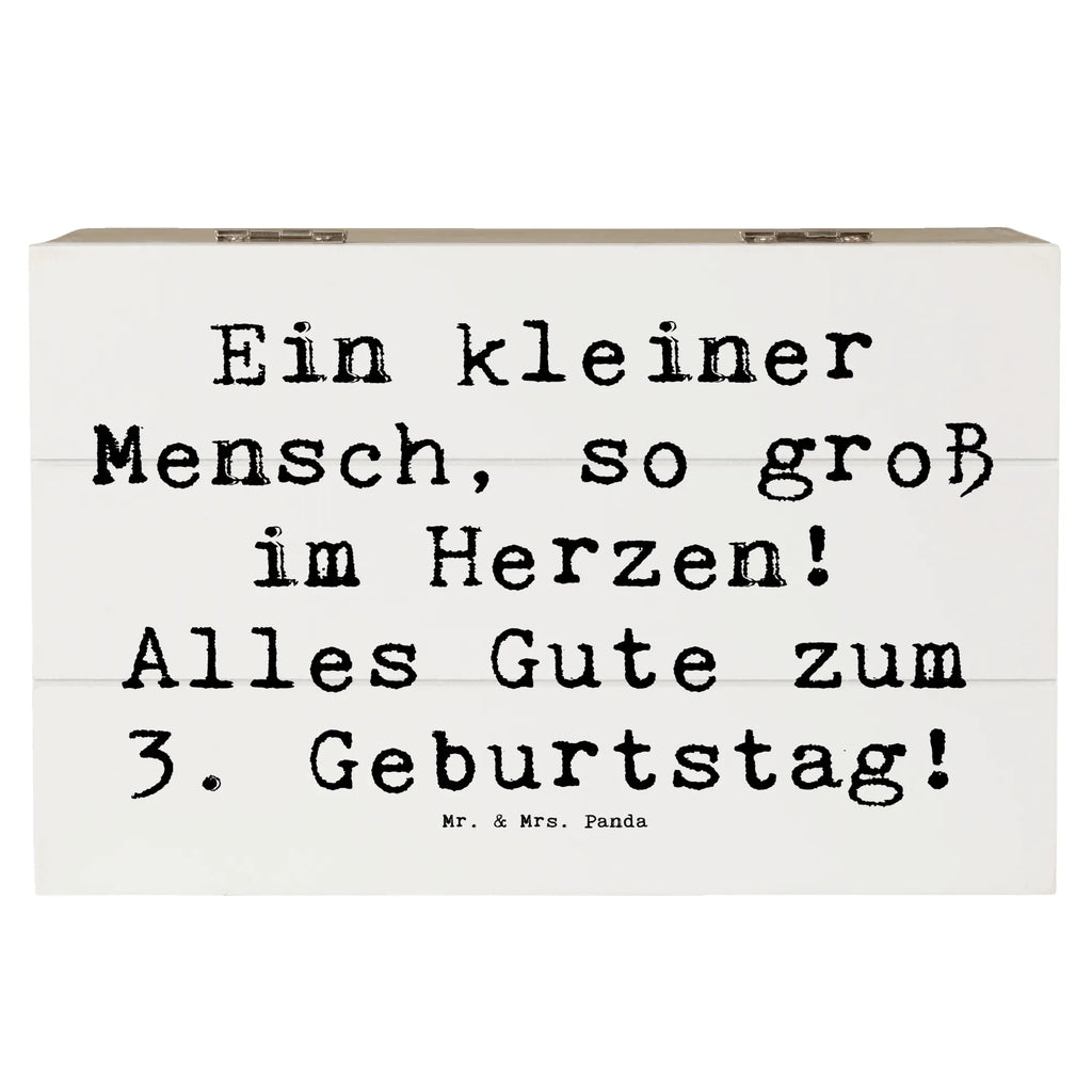 Holzkiste Spruch 3. Geburtstag Herz Geschenkbox, XXL, Erinnerungsbox, Kiste, Truhe, Schatzkiste, Schatulle, Aufbewahrungsbox, Erinnerungskiste, Holzkiste, Dekokiste, Geschenkdose, Geburtstag, Geburtstagsgeschenk, Geschenk