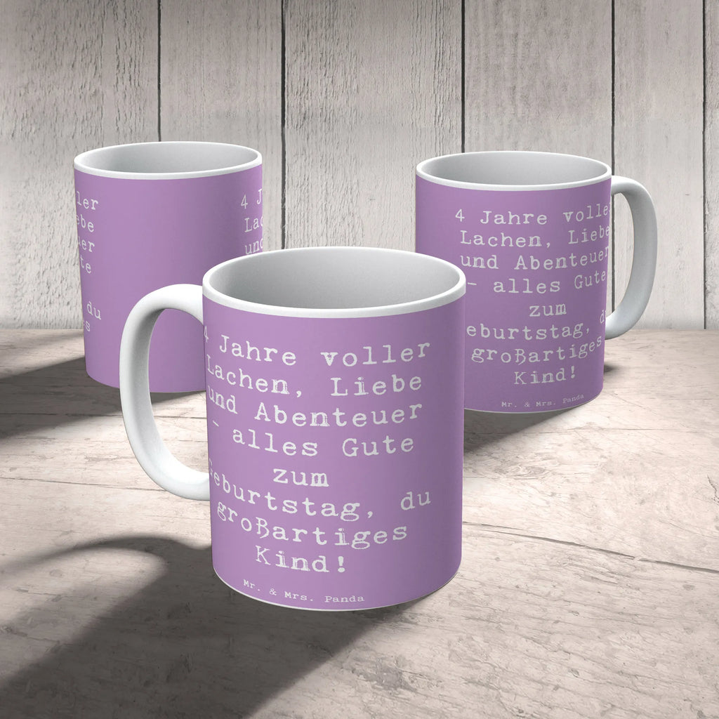 Tasse Spruch 4. Geburtstag Tasse, Kaffeetasse, Teetasse, Becher, Kaffeebecher, Teebecher, Keramiktasse, Porzellantasse, Büro Tasse, Geschenk Tasse, Tasse Sprüche, Tasse Motive, Kaffeetassen, Tasse bedrucken, Designer Tasse, Cappuccino Tassen, Schöne Teetassen, Geburtstag, Geburtstagsgeschenk, Geschenk