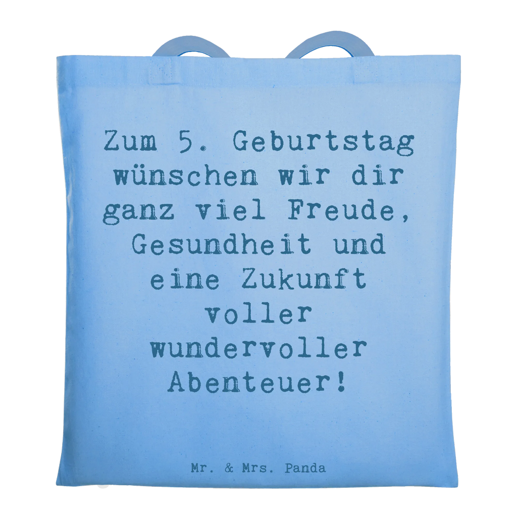 Tote bag Saying Zum 5. Geburtstag wünschen wir dir ganz viel Freude, Gesundheit und eine Zukunft voller wundervoller Abenteuer! schultertasche baumwolle, tasche baumwolle, Jutebeutel, Baumwoll-Tragetasche, Uni Tasche, Schulbeutel, Umhängetasche, Tüte, umhängetasche baumwolle, Laptoptasche, Tasche, Unitasche, Schultertasche, festival tasche, Büchertasche, Baumwolltasche, Schultasche, campus tasche, schulterbeutel, Tote Bag, henkeltasche baumwolle, Baumwoll-Shopper, baumwoll shopper, textiltasche, dokumententasche, Alltagstasche, umhängebeutel, einkaufstasche baumwolle, Stoffbeutel, Baumwollbeutel, Shopping Tasche, Einkaufstasche, canvas tasche, stofftasche baumwolle, einkaufsshopper, stoff shopper, Henkeltasche, textilbeutel, Beutel, universaltasche, Jutetasche, tragbeutel, Strandtasche, studententasche, Stoff-Tragetasche, Freizeittasche, beutel baumwolle, totebag, Einkaufsbeutel, Einkaufstüte, Stofftasche, Shopper, Tragetasche, tragetasche baumwolle, freizeitbeutel, festivaltasche, Geburtstag, Geschenk, Geburtstagsgeschenk