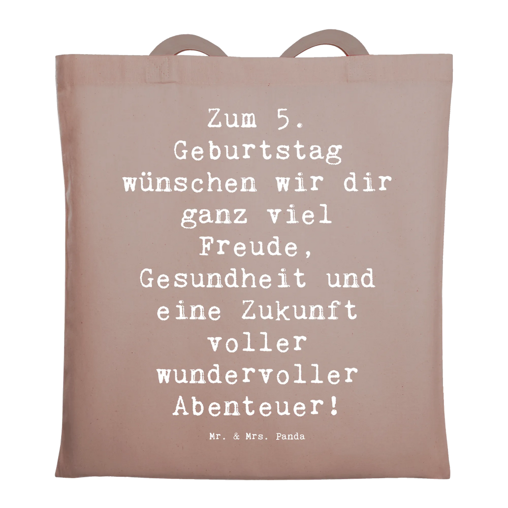 Tote bag Saying Zum 5. Geburtstag wünschen wir dir ganz viel Freude, Gesundheit und eine Zukunft voller wundervoller Abenteuer! schultertasche baumwolle, tasche baumwolle, Jutebeutel, Baumwoll-Tragetasche, Uni Tasche, Schulbeutel, Umhängetasche, Tüte, umhängetasche baumwolle, Laptoptasche, Tasche, Unitasche, Schultertasche, festival tasche, Büchertasche, Baumwolltasche, Schultasche, campus tasche, schulterbeutel, Tote Bag, henkeltasche baumwolle, Baumwoll-Shopper, baumwoll shopper, textiltasche, dokumententasche, Alltagstasche, umhängebeutel, einkaufstasche baumwolle, Stoffbeutel, Baumwollbeutel, Shopping Tasche, Einkaufstasche, canvas tasche, stofftasche baumwolle, einkaufsshopper, stoff shopper, Henkeltasche, textilbeutel, Beutel, universaltasche, Jutetasche, tragbeutel, Strandtasche, studententasche, Stoff-Tragetasche, Freizeittasche, beutel baumwolle, totebag, Einkaufsbeutel, Einkaufstüte, Stofftasche, Shopper, Tragetasche, tragetasche baumwolle, freizeitbeutel, festivaltasche, Geburtstag, Geschenk, Geburtstagsgeschenk