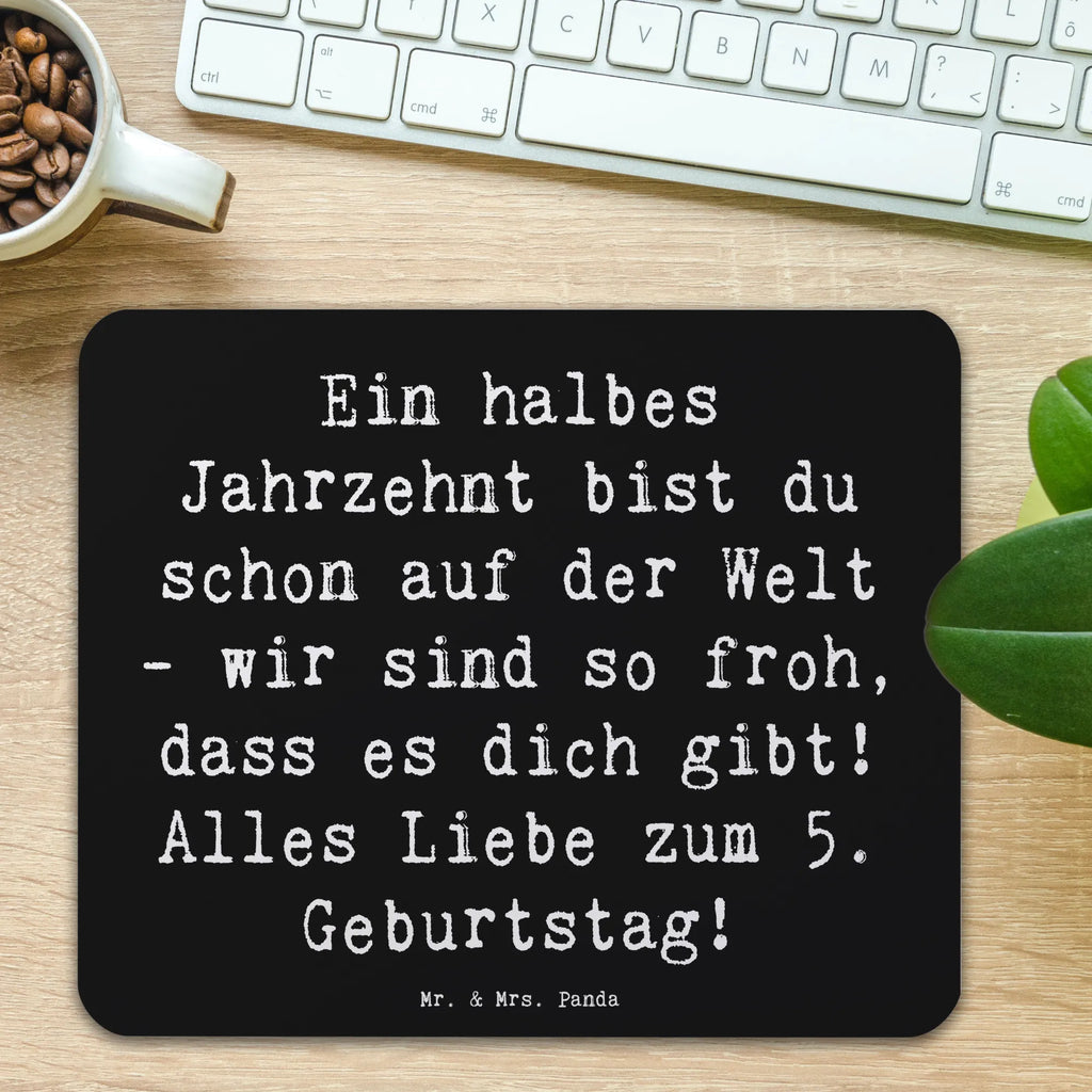 Mauspad Spruch 5. Geburtstag Freude Mauspad Büro, Arbeitszimmer, Computer zubehör, Mauspad, PC Zubehör, Einzigartiges Mauspad, Büroausstattung, Mausunterlage, Designer Mauspad, Mousepad, Geburtstag, Geburtstagsgeschenk, Geschenk