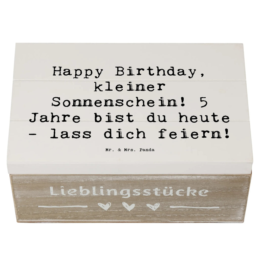 Holzkiste Spruch 5. Geburtstag Sonnenschein Kiste, Geschenkbox, Dekokiste, Geschenkdose, Erinnerungsbox, XXL, Holzkiste, Schatulle, Aufbewahrungsbox, Truhe, Schatzkiste, Erinnerungskiste, Geburtstag, Geburtstagsgeschenk, Geschenk