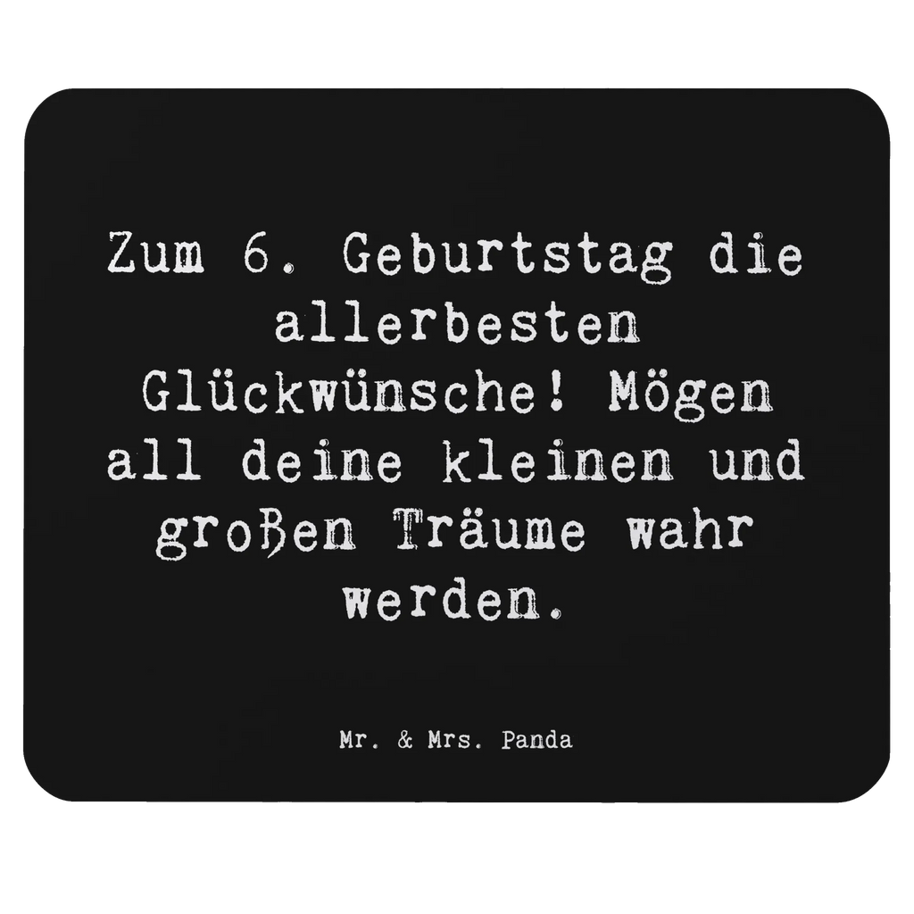 Mauspad Spruch 6. Geburtstag Glückwünsche Mausunterlage, PC Zubehör, Computer zubehör, Mousepad, Mauspad Büro, Büroausstattung, Mauspad, Einzigartiges Mauspad, Designer Mauspad, Arbeitszimmer, Geburtstag, Geburtstagsgeschenk, Geschenk