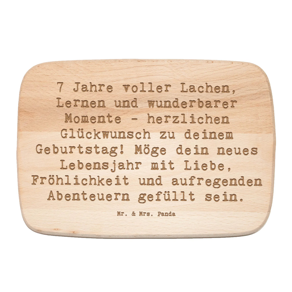 Küchenbrett Spruch 7. Geburtstag Küchenbrett, Frühstücksbrett, Frühstücksbrettchen, Holzbrett, Schneidebrett Holz, Schneidebrett, Geburtstag, Geburtstagsgeschenk, Geschenk