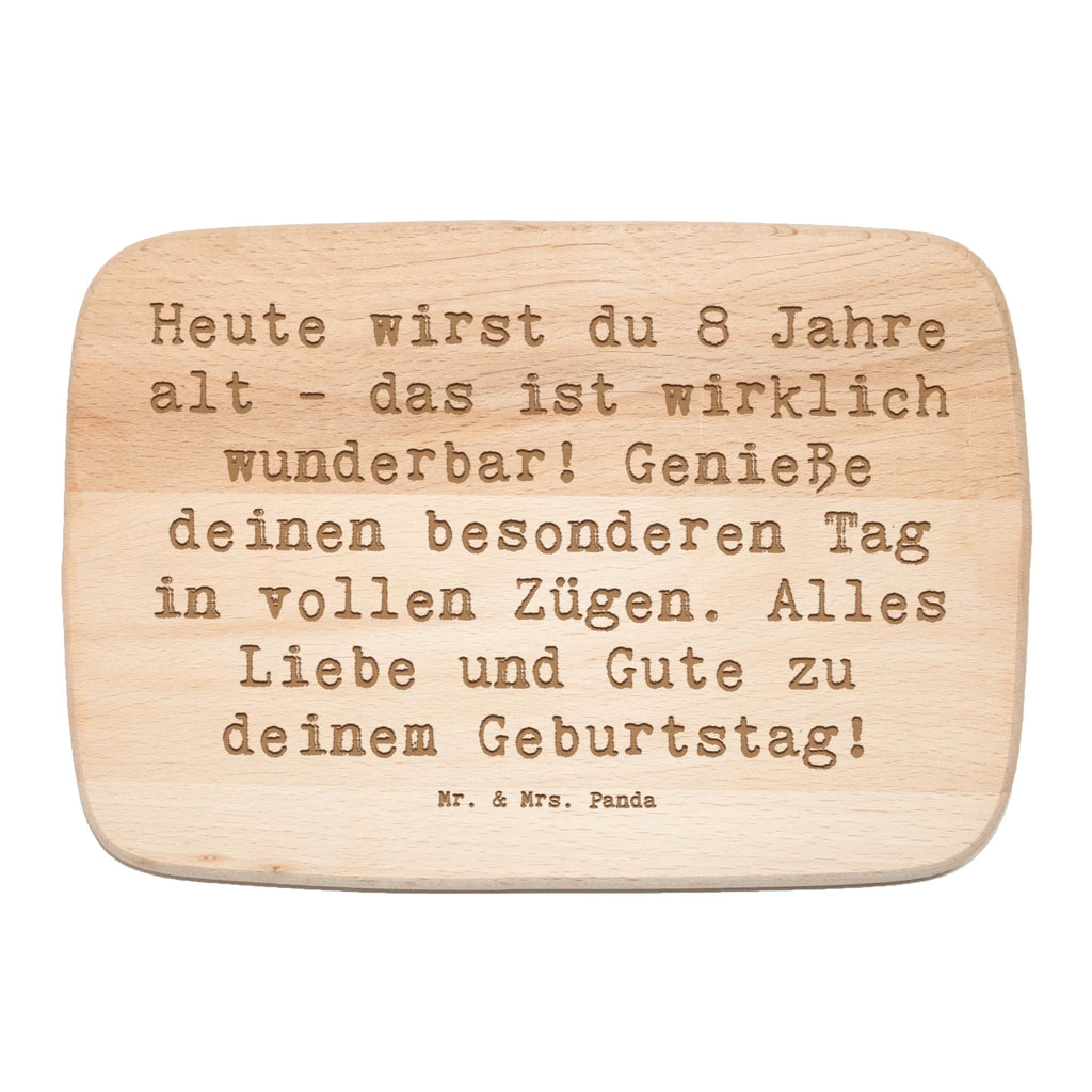 Schneidebrett Spruch 8. Geburtstag Feier Schneidebrett Holz, Frühstücksbrett, Schneidebrett, Holzbrett, Küchenbrett, Frühstücksbrettchen, Geburtstag, Geburtstagsgeschenk, Geschenk