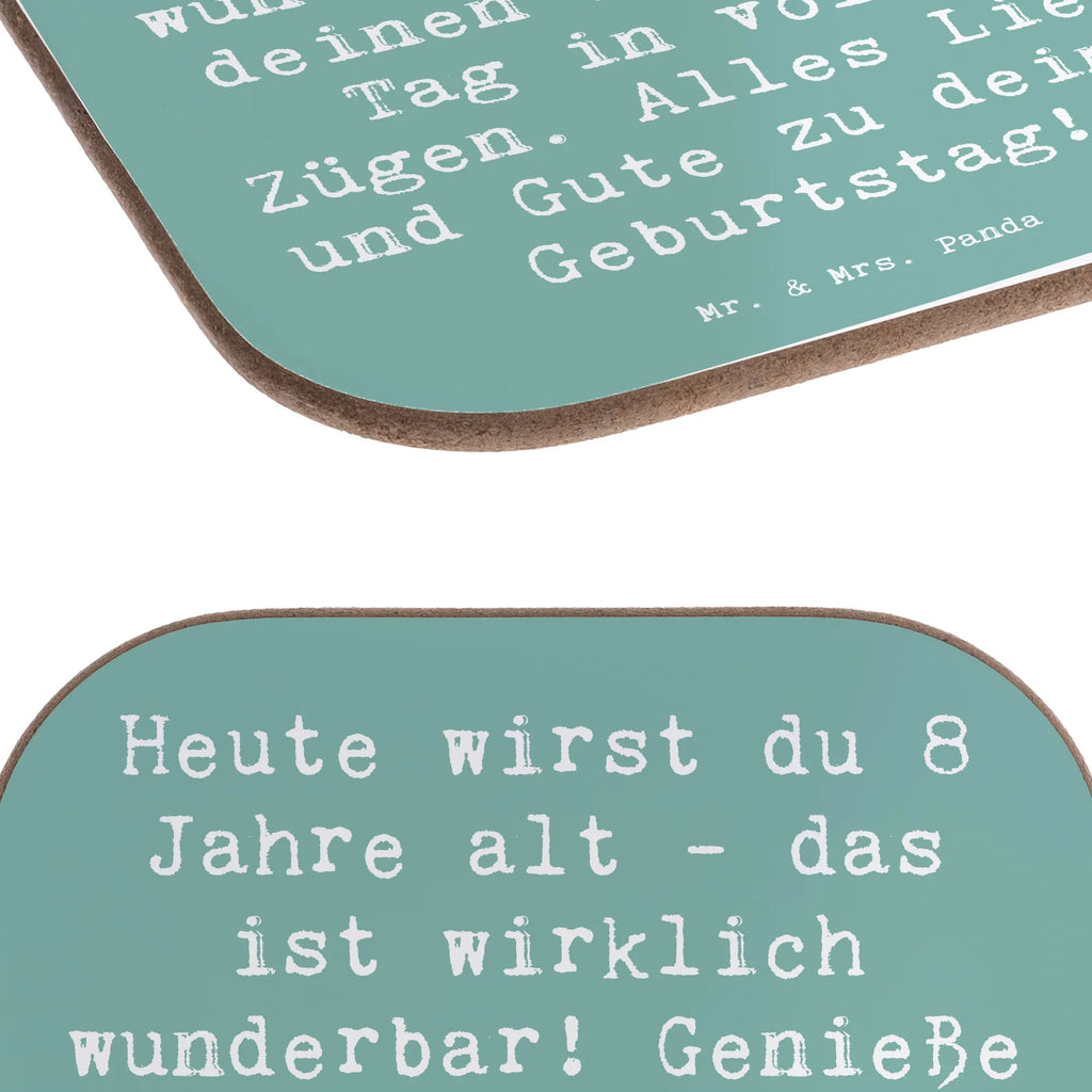 Square coaster Saying Heute wirst du 8 Jahre alt - das ist wirklich wunderbar! Genieße deinen besonderen Tag in vollen Zügen. Alles Liebe und Gute zu deinem Geburtstag! Getränkeuntersetzer, Untersetzer aus Holz, Untersetzer Holz, Tassen Untersetzer, Holzuntersetzer, Bierdeckel, Untersetzer Gläser, Untersetzer, Glasuntersetzer, Korkuntersetzer, Untersetzer Design, Untersetzer für Gläser, Geburtstag, Geburtstagsgeschenk, Geschenk