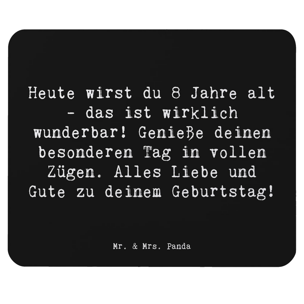 Mauspad Spruch 8. Geburtstag Feier Mousepad, Computer zubehör, Büroausstattung, Designer Mauspad, Einzigartiges Mauspad, Mausunterlage, PC Zubehör, Mauspad, Arbeitszimmer, Mauspad Büro, Geburtstag, Geburtstagsgeschenk, Geschenk
