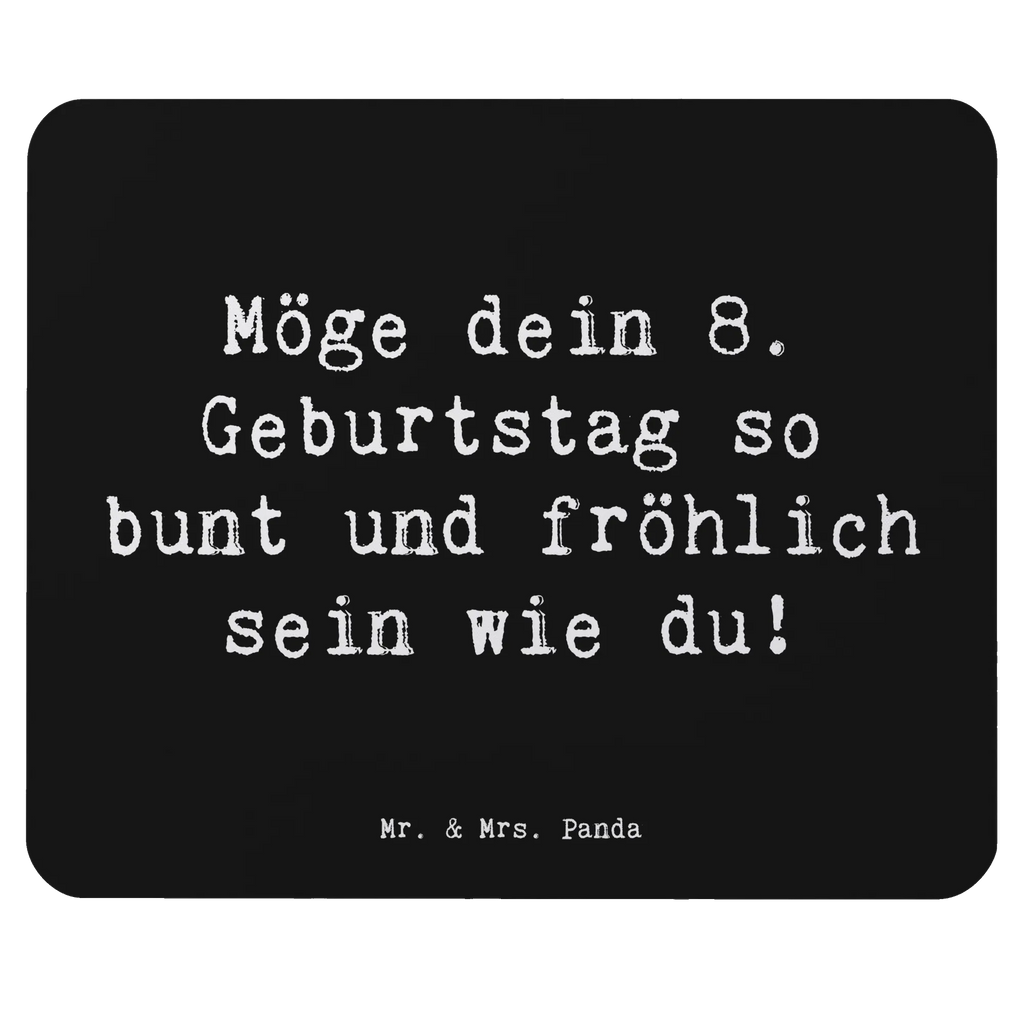 Mauspad Spruch 8. Geburtstag Freude Arbeitszimmer, Mauspad Büro, Designer Mauspad, Mauspad, Computer zubehör, Mausunterlage, Büroausstattung, PC Zubehör, Einzigartiges Mauspad, Mousepad, Geburtstag, Geburtstagsgeschenk, Geschenk