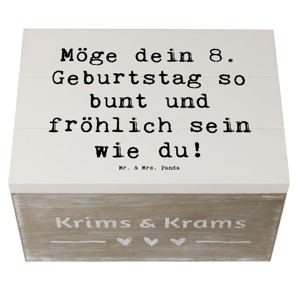 Holzkiste Spruch 8. Geburtstag Freude Dekokiste, Holzkiste, Geschenkdose, Geschenkbox, Aufbewahrungsbox, Erinnerungskiste, Truhe, Kiste, XXL, Erinnerungsbox, Schatulle, Schatzkiste, Geburtstag, Geburtstagsgeschenk, Geschenk