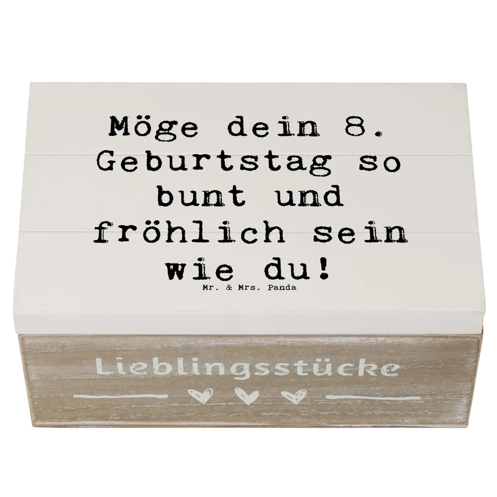 Holzkiste Spruch 8. Geburtstag Freude Dekokiste, Holzkiste, Geschenkdose, Geschenkbox, Aufbewahrungsbox, Erinnerungskiste, Truhe, Kiste, XXL, Erinnerungsbox, Schatulle, Schatzkiste, Geburtstag, Geburtstagsgeschenk, Geschenk