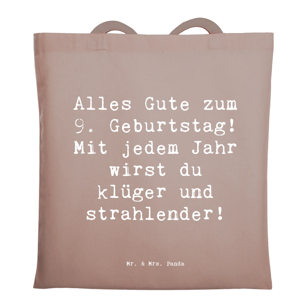 Tragetasche Spruch 9. Geburtstag Wünsche Beuteltasche, Beutel, Einkaufstasche, Jutebeutel, Stoffbeutel, Tasche, Shopper, Umhängetasche, Strandtasche, Schultertasche, Stofftasche, Tragetasche, Badetasche, Jutetasche, Einkaufstüte, Laptoptasche, Geburtstag, Geburtstagsgeschenk, Geschenk