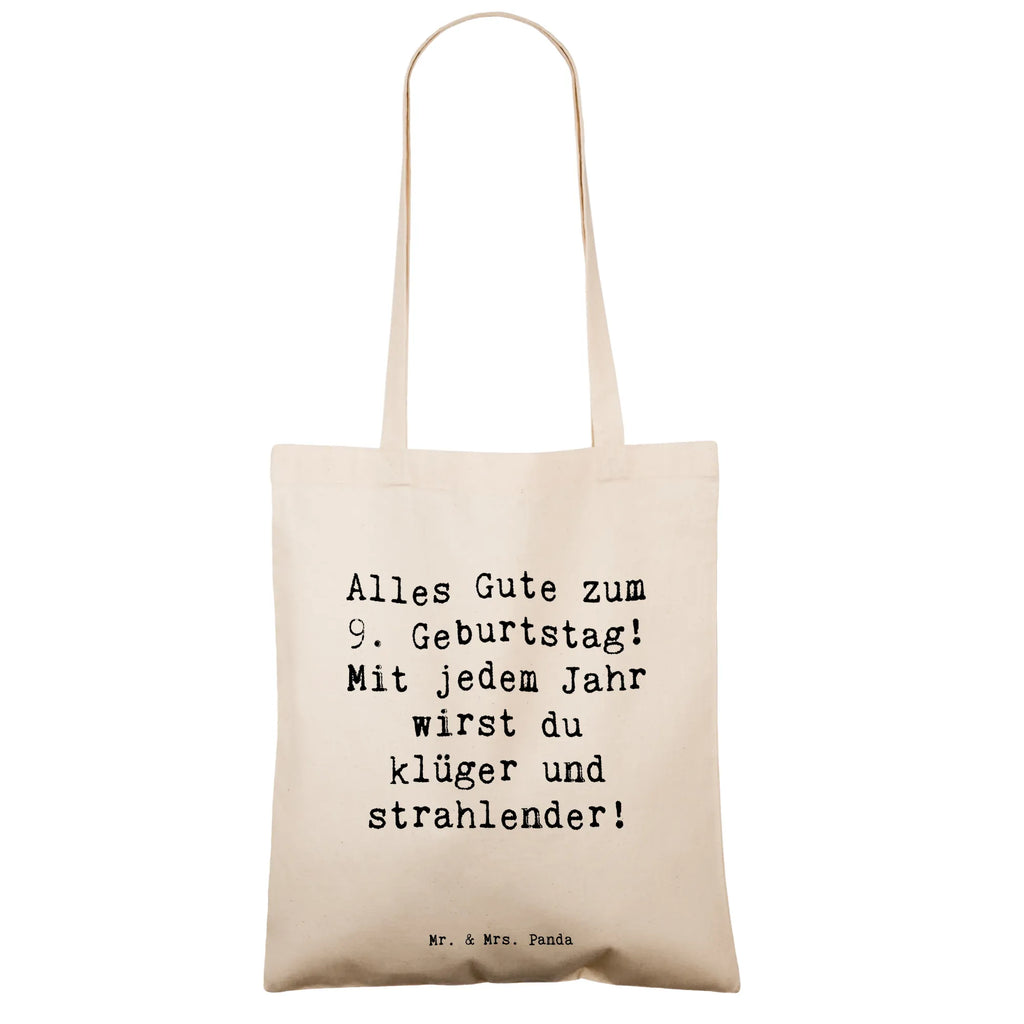 Tragetasche Spruch 9. Geburtstag Wünsche Beuteltasche, Beutel, Einkaufstasche, Jutebeutel, Stoffbeutel, Tasche, Shopper, Umhängetasche, Strandtasche, Schultertasche, Stofftasche, Tragetasche, Badetasche, Jutetasche, Einkaufstüte, Laptoptasche, Geburtstag, Geburtstagsgeschenk, Geschenk