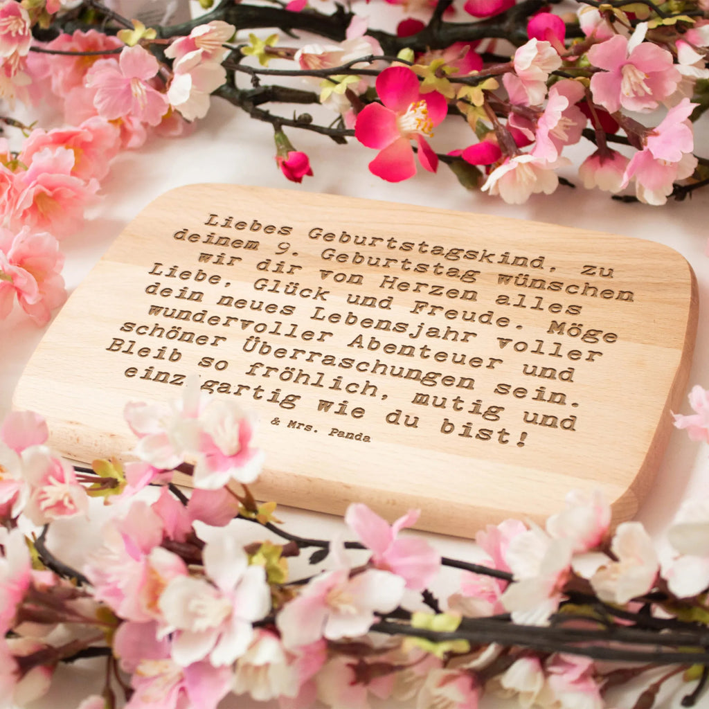 Schneidebrett Spruch 9. Geburtstag Glück Schneidebrett, Schneidebrett Holz, Frühstücksbrett, Holzbrett, Frühstücksbrettchen, Küchenbrett, Geburtstag, Geburtstagsgeschenk, Geschenk