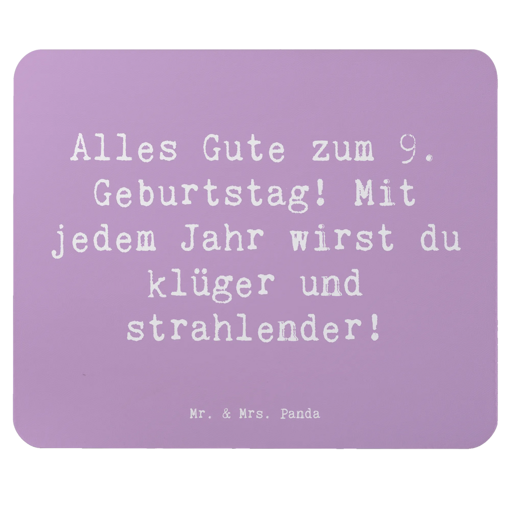 Mauspad Spruch 9. Geburtstag Wünsche Mousepad, Mausunterlage, Computer zubehör, Arbeitszimmer, Büroausstattung, Mauspad, Designer Mauspad, Einzigartiges Mauspad, Mauspad Büro, PC Zubehör, Geburtstag, Geburtstagsgeschenk, Geschenk