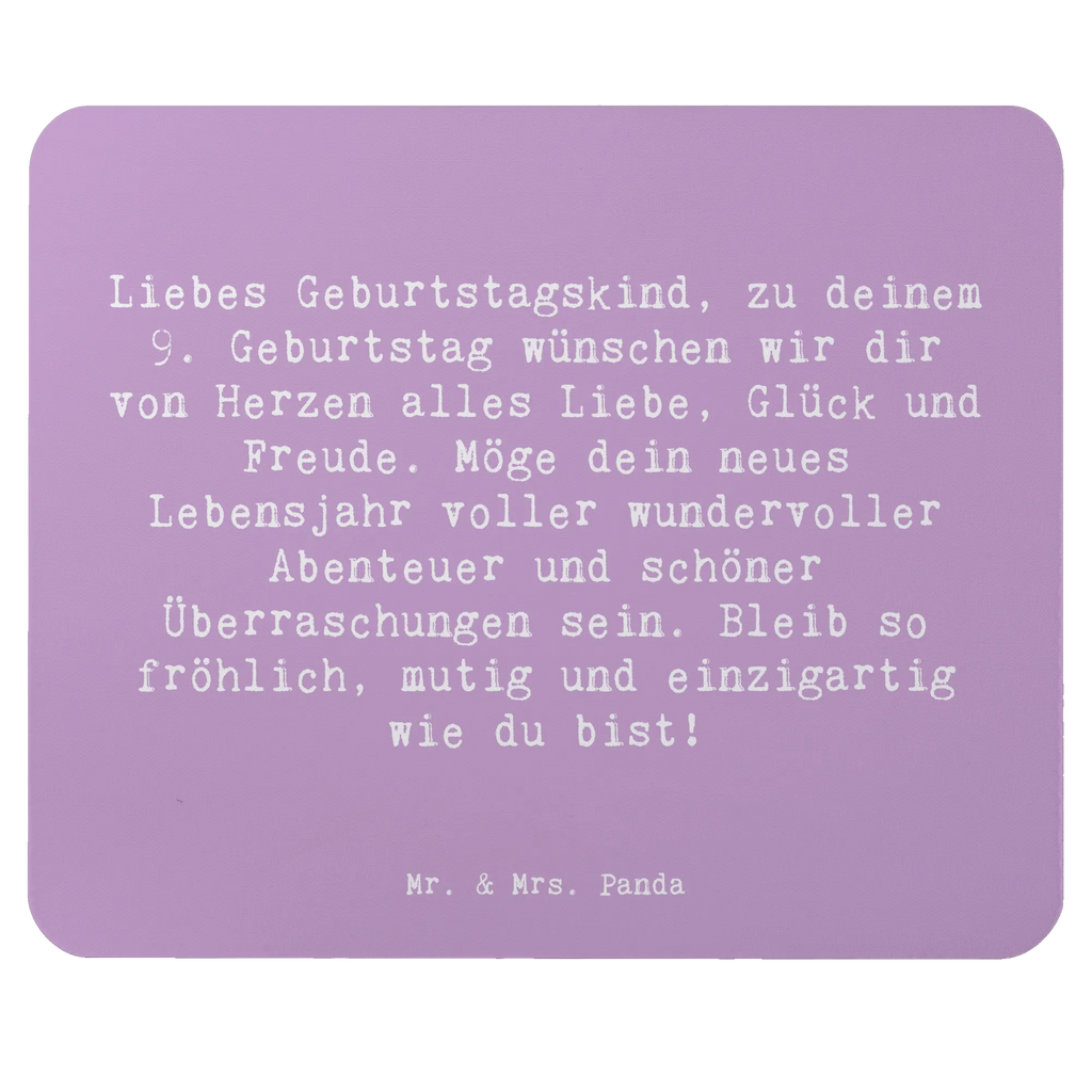 Mauspad Spruch 9. Geburtstag Glück Mousepad, PC Zubehör, Mauspad, Einzigartiges Mauspad, Designer Mauspad, Mauspad Büro, Büroausstattung, Computer zubehör, Mausunterlage, Arbeitszimmer, Geburtstag, Geburtstagsgeschenk, Geschenk