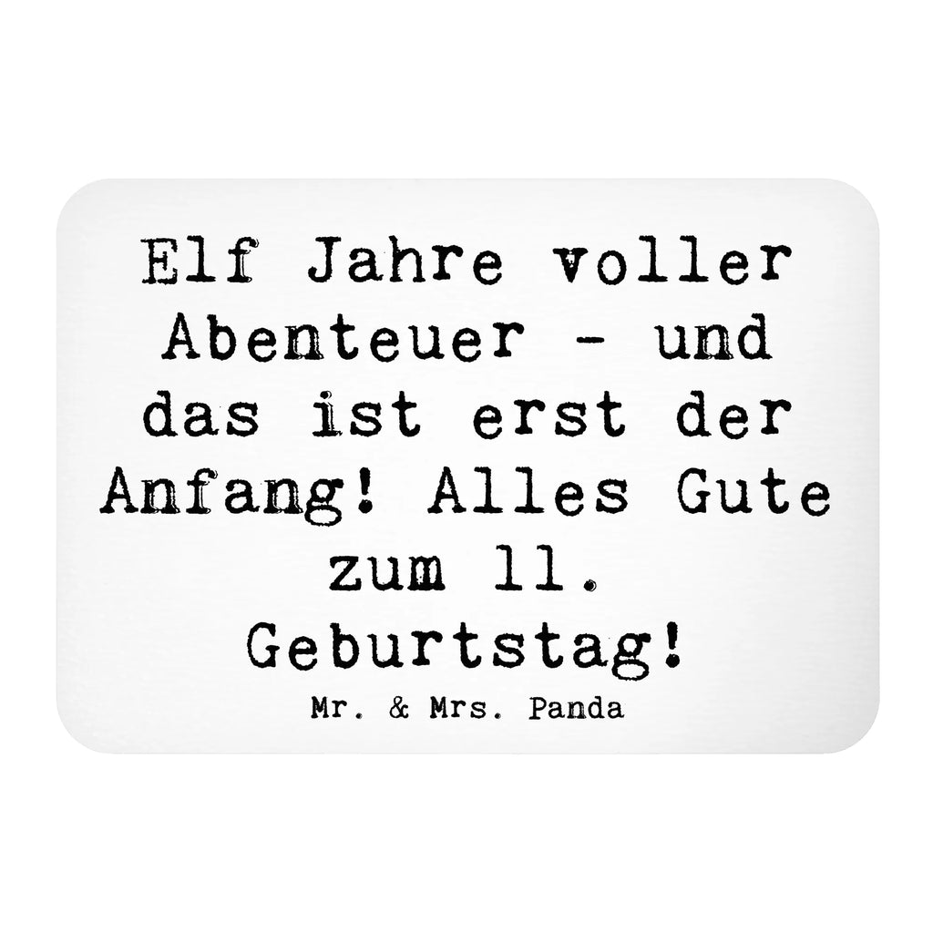 Magnet Spruch 11. Geburtstag Abenteuer Notiz Magnet, Pinnwandmagnet, Kühlschrankmagnet, Motivmagnete, Dekomagnet, Souvenir Magnet, Kühlschrank Dekoration, Whiteboard Magnet, Geburtstag, Geburtstagsgeschenk, Geschenk