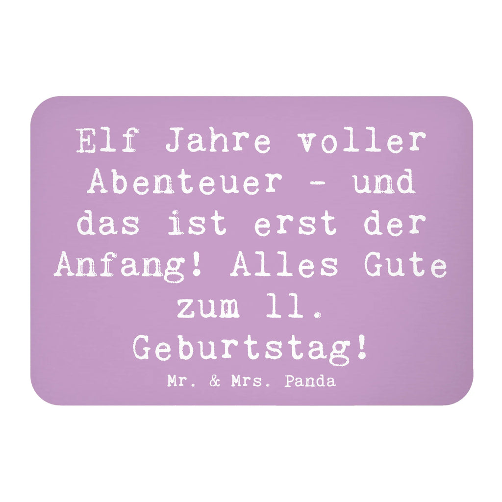 Magnet Spruch 11. Geburtstag Abenteuer Notiz Magnet, Pinnwandmagnet, Kühlschrankmagnet, Motivmagnete, Dekomagnet, Souvenir Magnet, Kühlschrank Dekoration, Whiteboard Magnet, Geburtstag, Geburtstagsgeschenk, Geschenk