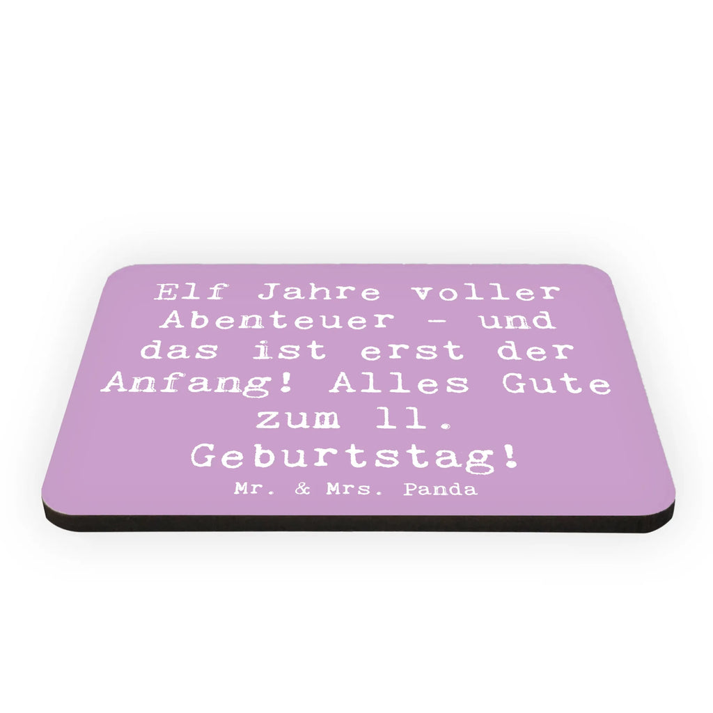 Magnet Spruch 11. Geburtstag Abenteuer Notiz Magnet, Pinnwandmagnet, Kühlschrankmagnet, Motivmagnete, Dekomagnet, Souvenir Magnet, Kühlschrank Dekoration, Whiteboard Magnet, Geburtstag, Geburtstagsgeschenk, Geschenk