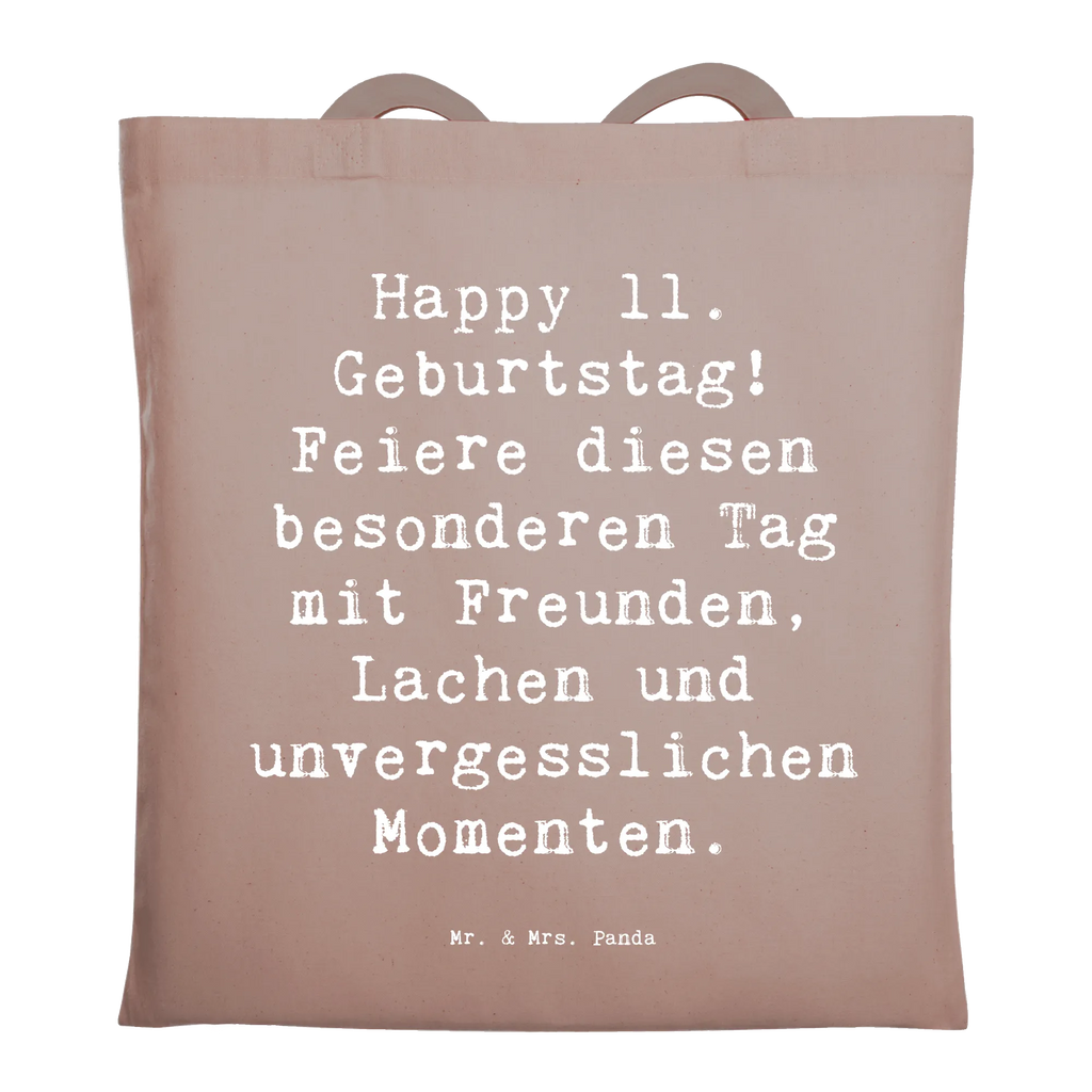 Tragetasche Spruch 11. Geburtstag Freude Umhängetasche, Jutebeutel, Einkaufstüte, Stoffbeutel, Beuteltasche, Stofftasche, Schultertasche, Einkaufstasche, Strandtasche, Shopper, Laptoptasche, Tragetasche, Tasche, Beutel, Badetasche, Jutetasche, Geburtstag, Geburtstagsgeschenk, Geschenk