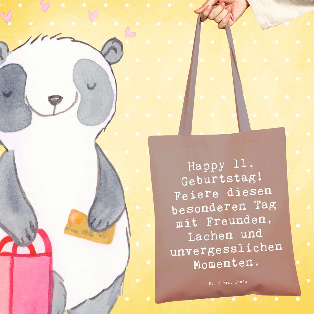 Tragetasche Spruch 11. Geburtstag Freude Umhängetasche, Jutebeutel, Einkaufstüte, Stoffbeutel, Beuteltasche, Stofftasche, Schultertasche, Einkaufstasche, Strandtasche, Shopper, Laptoptasche, Tragetasche, Tasche, Beutel, Badetasche, Jutetasche, Geburtstag, Geburtstagsgeschenk, Geschenk