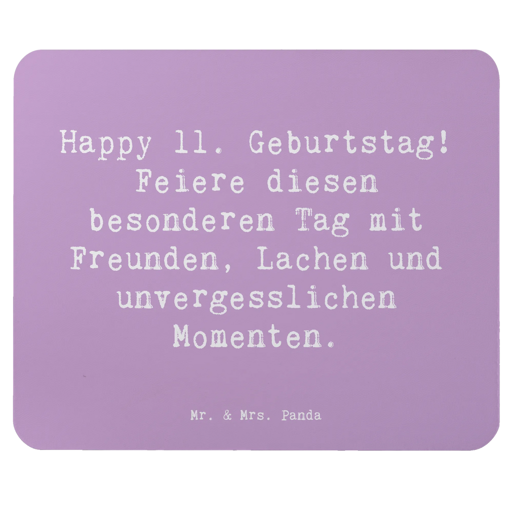 Mouse mat Saying Happy 11. Geburtstag! Feiere diesen besonderen Tag mit Freunden, Lachen und unvergesslichen Momenten. Mousepad, Büroausstattung, Mauspad, Mausunterlage, PC Zubehör, Designer Mauspad, Einzigartiges Mauspad, Arbeitszimmer, Mauspad Büro, Computer zubehör, Geburtstag, Geburtstagsgeschenk, Geschenk