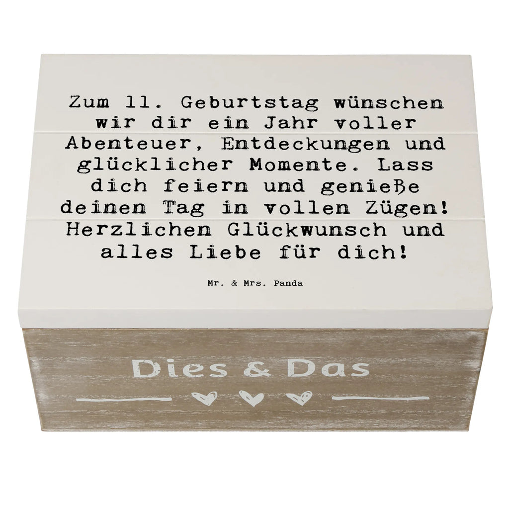 Holzkiste Spruch 11. Geburtstag Wunder Geschenkbox, Schatulle, XXL, Dekokiste, Geschenkdose, Holzkiste, Erinnerungsbox, Truhe, Kiste, Erinnerungskiste, Aufbewahrungsbox, Schatzkiste, Geburtstag, Geburtstagsgeschenk, Geschenk