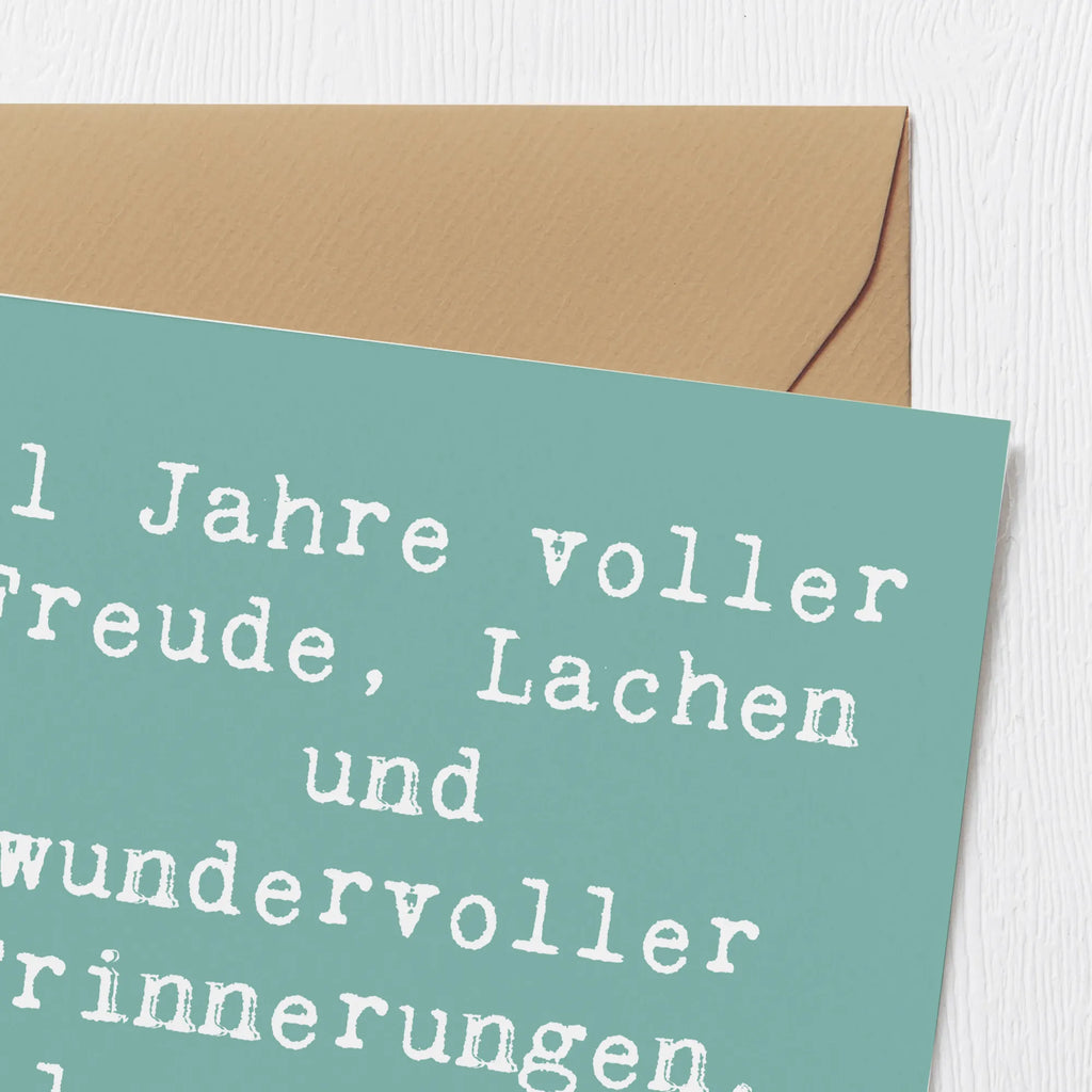 Deluxe Karte Spruch 11. Geburtstag Grußkarte, Geburtstagskarte, Hochwertige Klappkarte, Karte, Klappkarte, Hochzeitskarte, Einladungskarte, Hochwertige Grußkarte, Glückwunschkarte, Geburtstag, Geburtstagsgeschenk, Geschenk