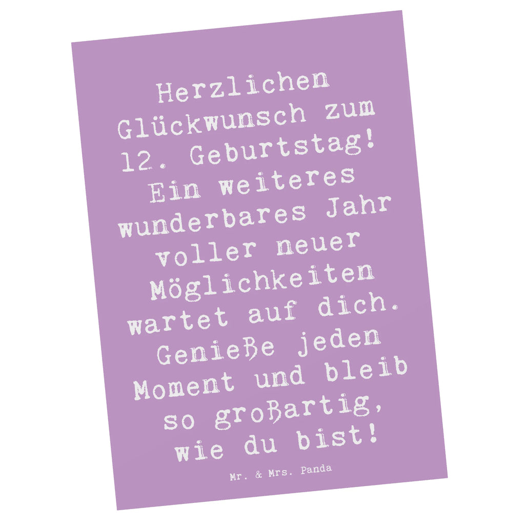 Postkarte Spruch 12. Geburtstag Glück Einladungskarte, Ansichtskarten, Einladung, Grußkarte, Einladung Geburtstag, Karte, Geschenkkarte, Geburtstagskarte, Dankeskarte, Ansichtskarte, Postkarte, Einladungskarten Geburtstag, Geburtstag, Geburtstagsgeschenk, Geschenk