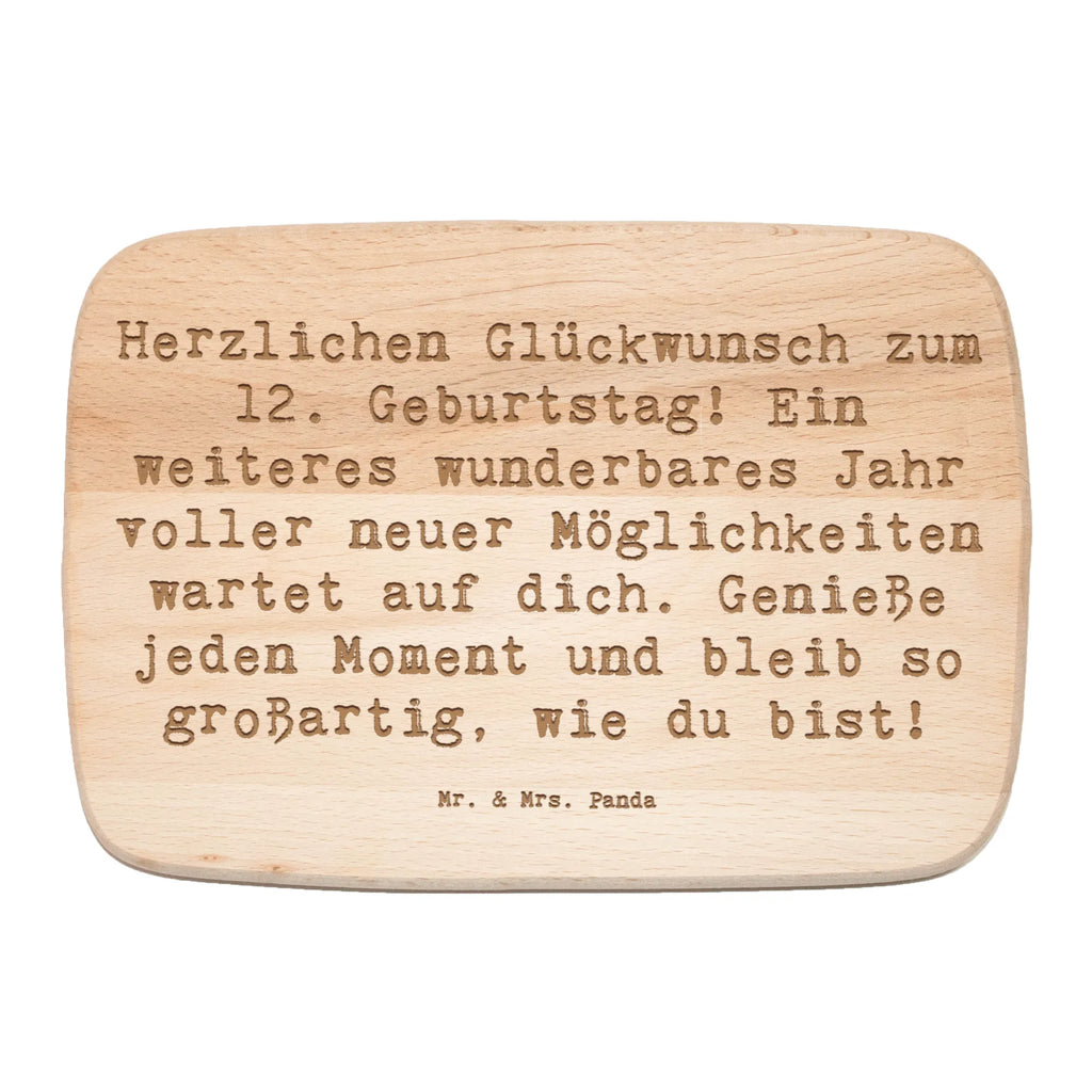 Holzbrett Spruch 12. Geburtstag Glück Küchenbrett, Holzbrett, Frühstücksbrettchen, Schneidebrett, Frühstücksbrett, Schneidebrett Holz, Geburtstag, Geburtstagsgeschenk, Geschenk